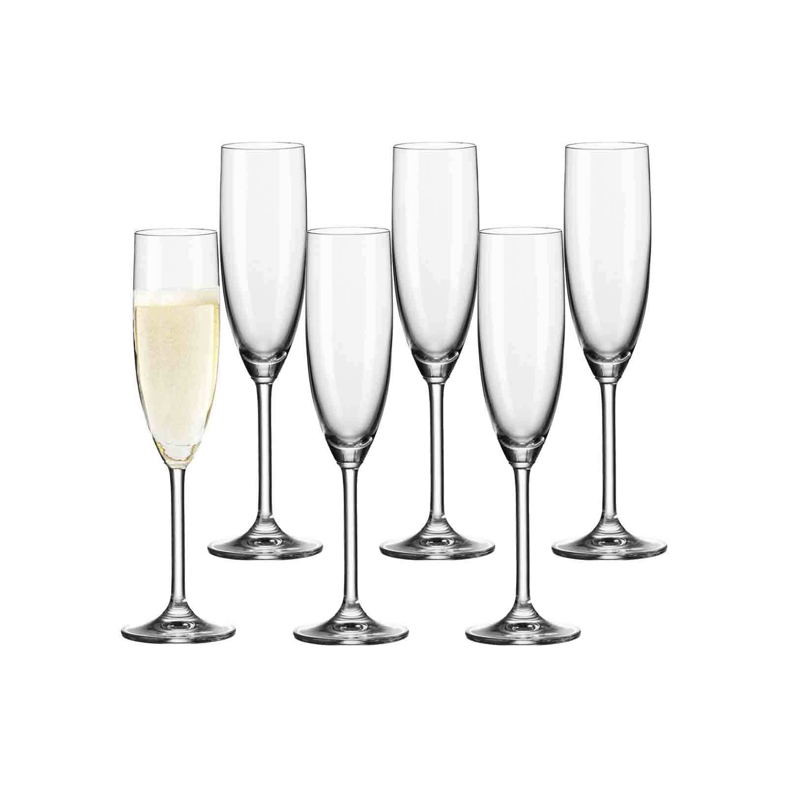 LEONARDO Sektglas »Sektgläser Daily 120 ml 6er Set transparent« günstig online kaufen