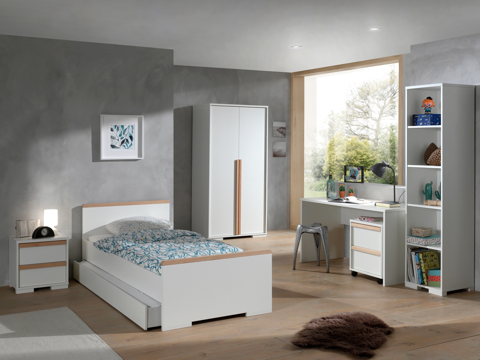 Vipack Kleiderschrank »London«, (Made in Europe), mit Melamin-Oberfläche und Soft-Close