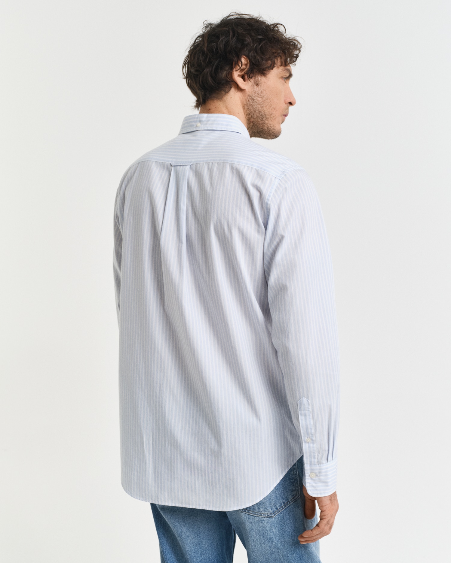 Gant Langarmhemd »REG POPLIN STRIPE SHIRT«