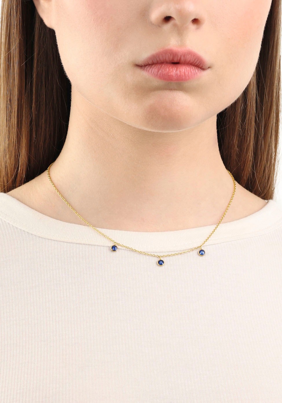 3. Bild von Amor Kette mit Anhänger », 2034283, 2036445, 2036468«, (1 tlg.), mit Zirkonia (synth.)