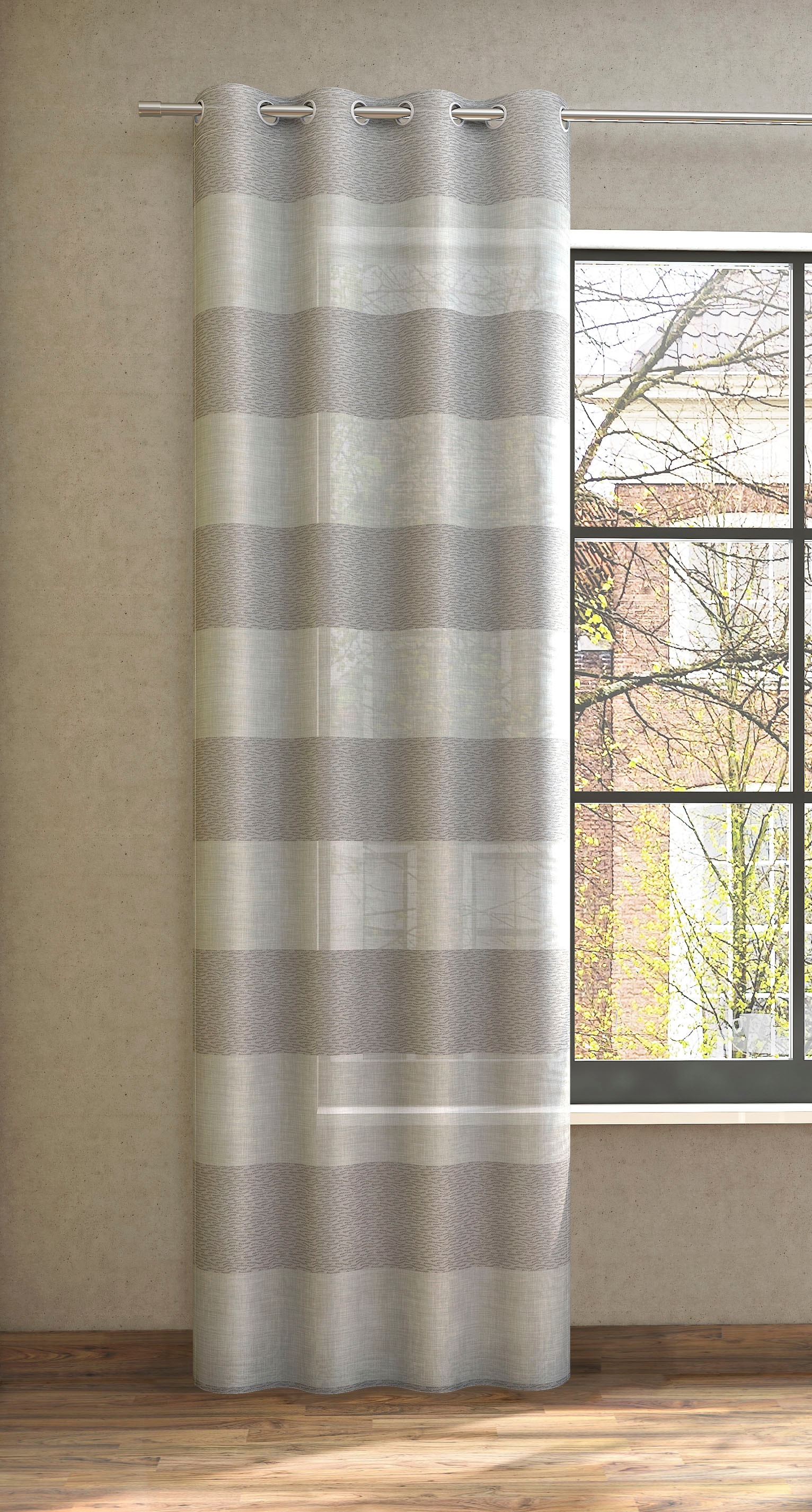 Neutex for you! Vorhang »SONORA«, (1 St.), 3D Musterung im Leinen-Look günstig online kaufen