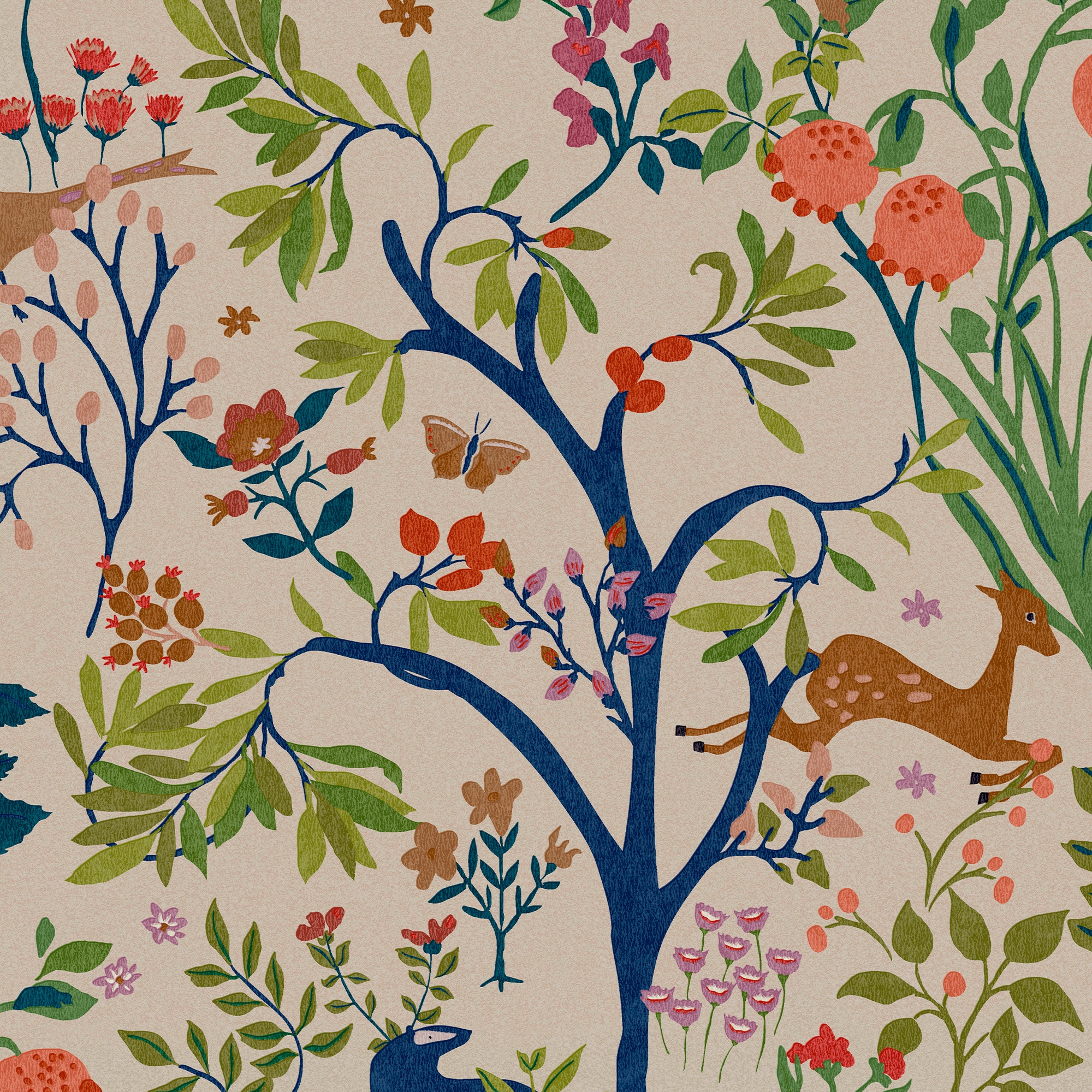 Joules Vliestapete »Enchanted Woodland Antique«, Design Tapeten
