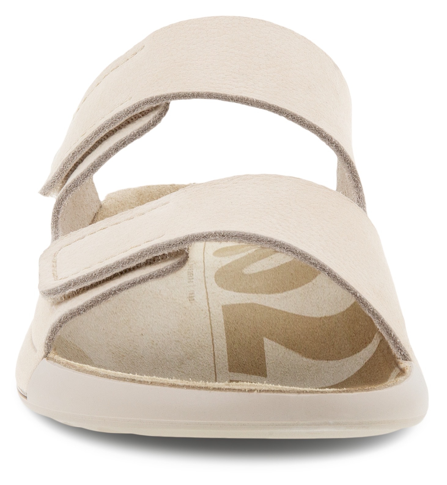 Ecco Pantolette »COZMO W«, Sommerschuh, Schlappen mit zwei Klettverschlussriemen