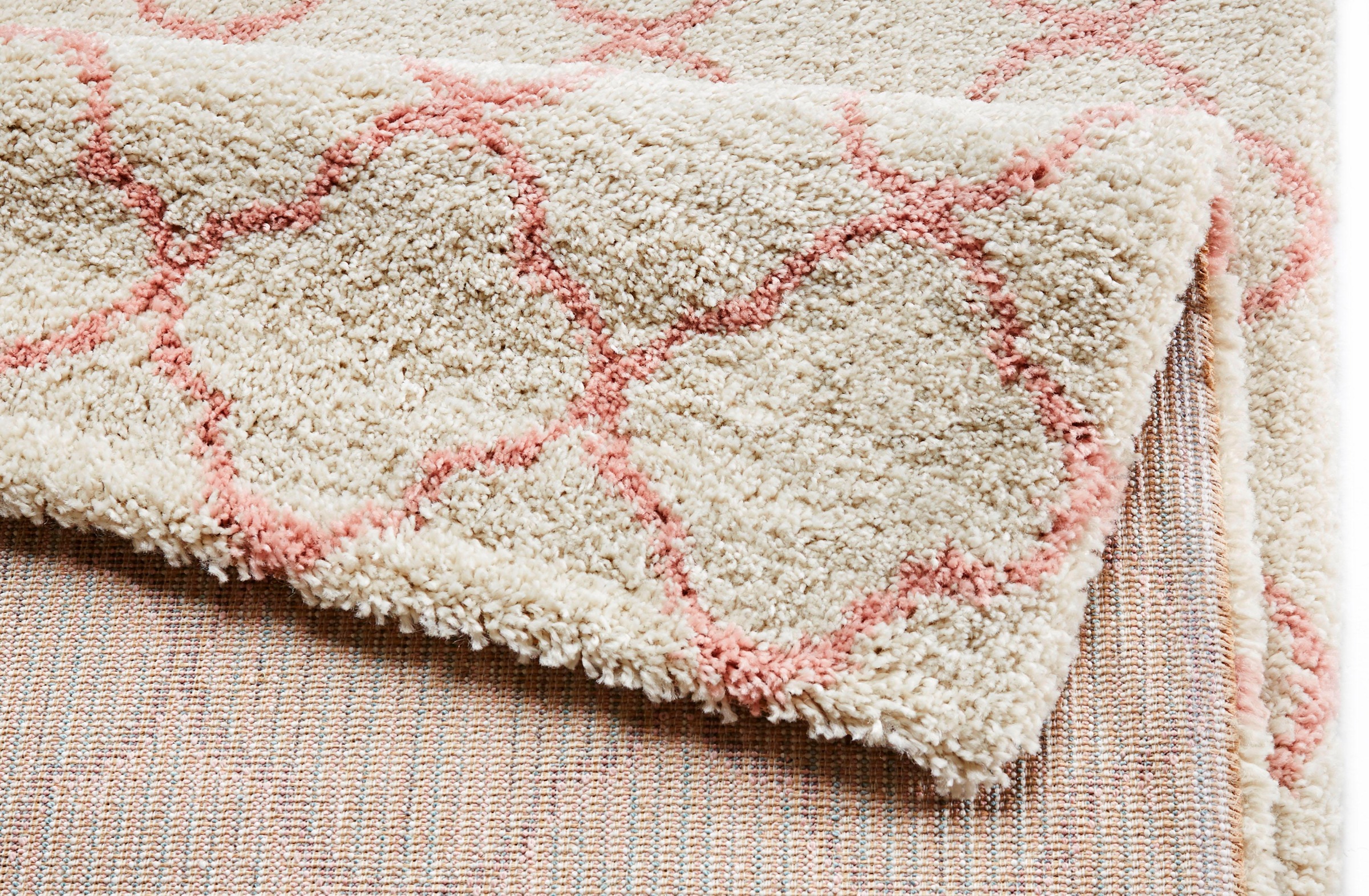 HANSE Home Hochflor-Teppich »Luna«, rechteckig, 35 mm Höhe, Geometrisches Muster, Allover Design, Robust, Pflegeleicht