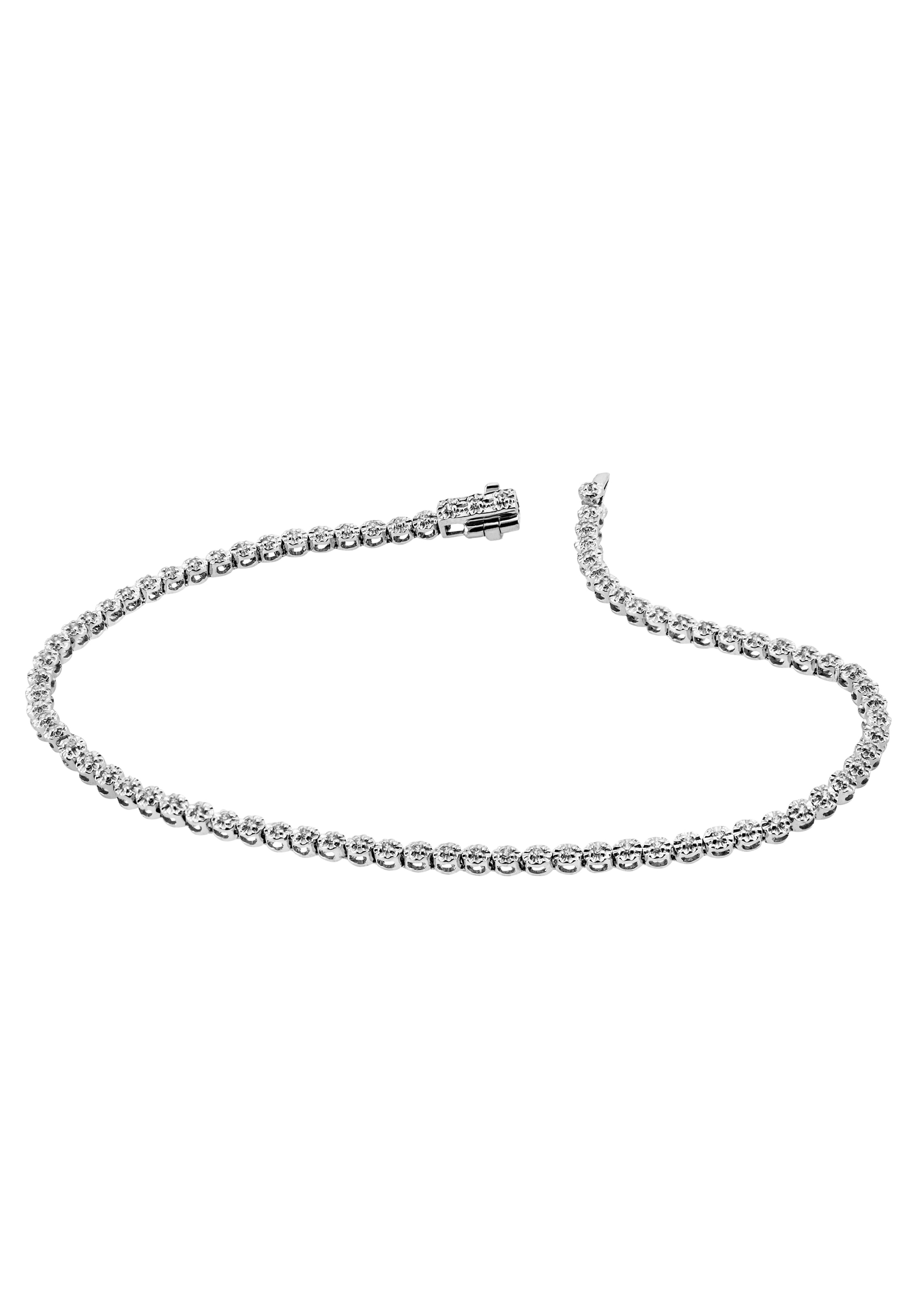 Firetti Armband »Schmuck Geschenk, online 2,20 breit, Glitzernd, kaufen massiv«, Brillanten mit mm