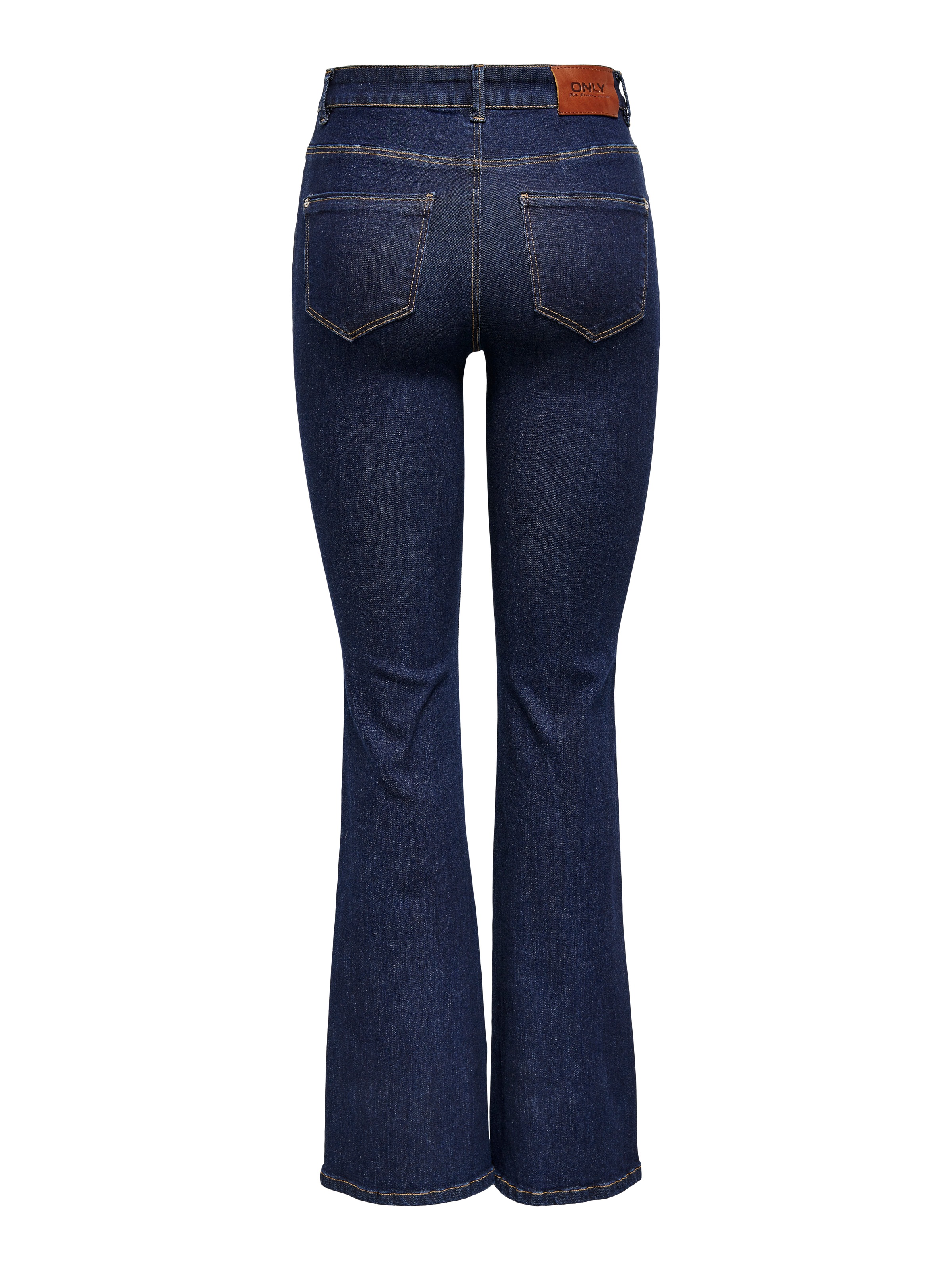 ONLY Bootcut-Jeans »ONLWAUW LIFE HW FLARED RINSE DNM« mit Stretch