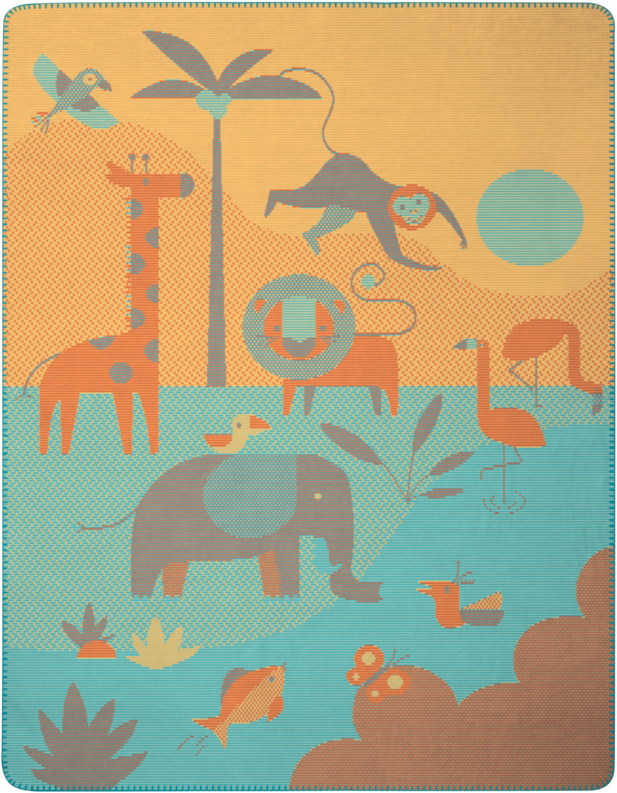 Biederlack Babydecke »Babydecke Expedition«, Babydecke Expedition mit unter günstig online kaufen
