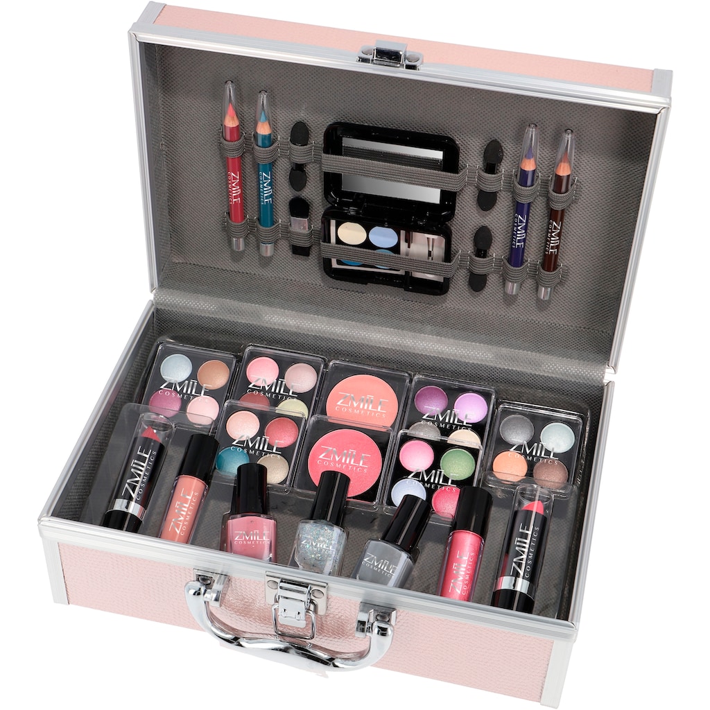 ZMILE COSMETICS Kosmetik-Koffer »Eye-Catcher«, (42 tlg.)