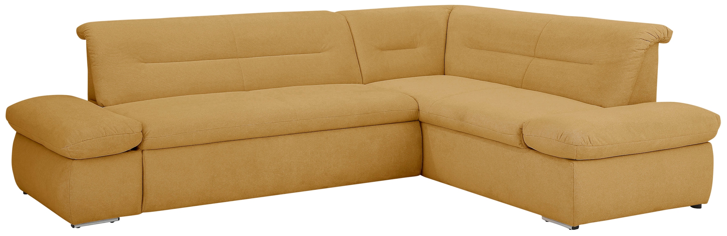 INOSIGN Ecksofa »Avesa L-Form«, Wahlweise mit Arm- und Bettfunktion, B/T/H: 275/211/80 cm