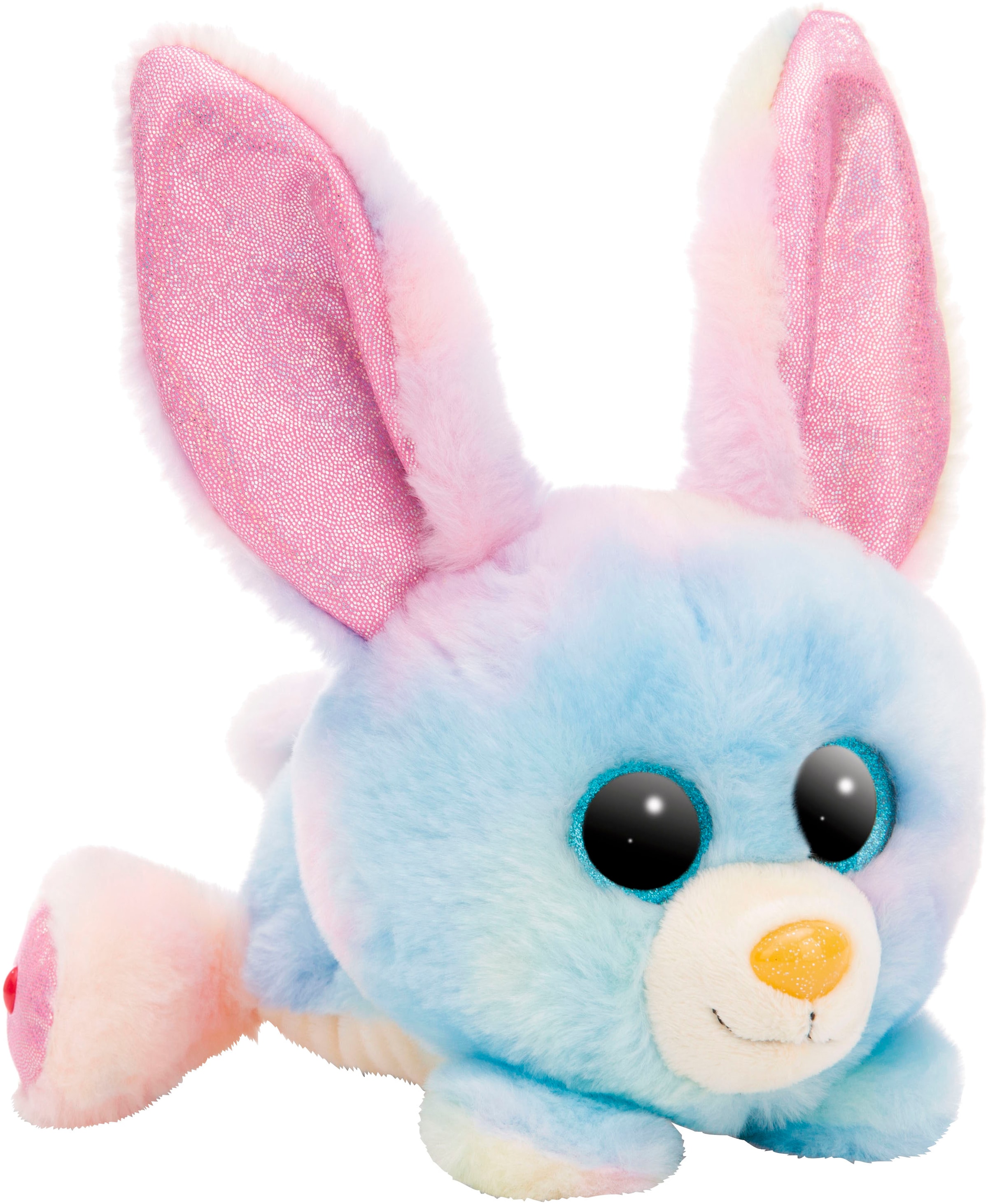 NICI Kuscheltier »Glubschis, Hase Rainbow Candy, 25 cm«, liegend