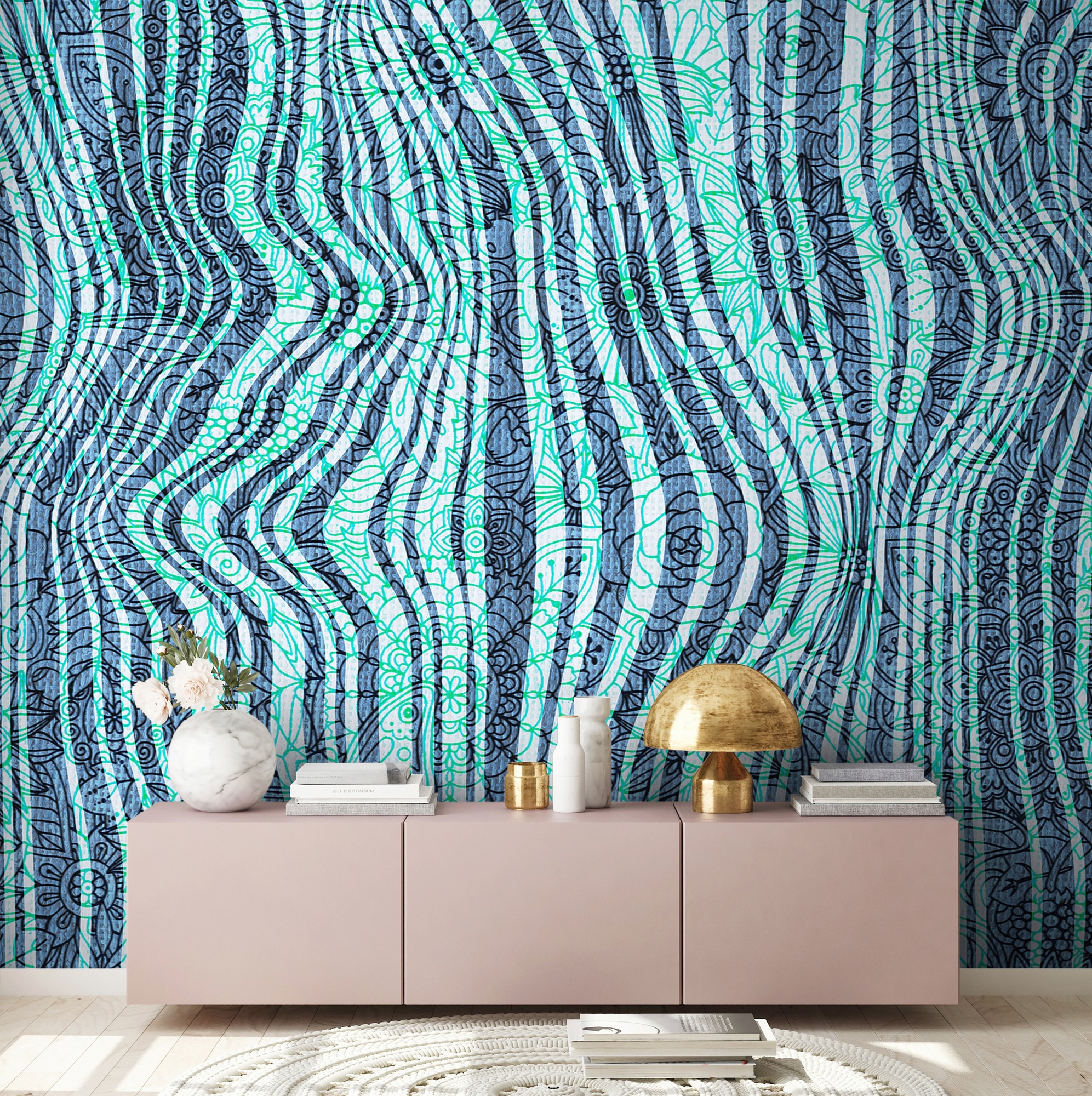 Architects Paper Fototapete »Atelier 47 Textile Ornament 1« floral glatt Vl günstig online kaufen