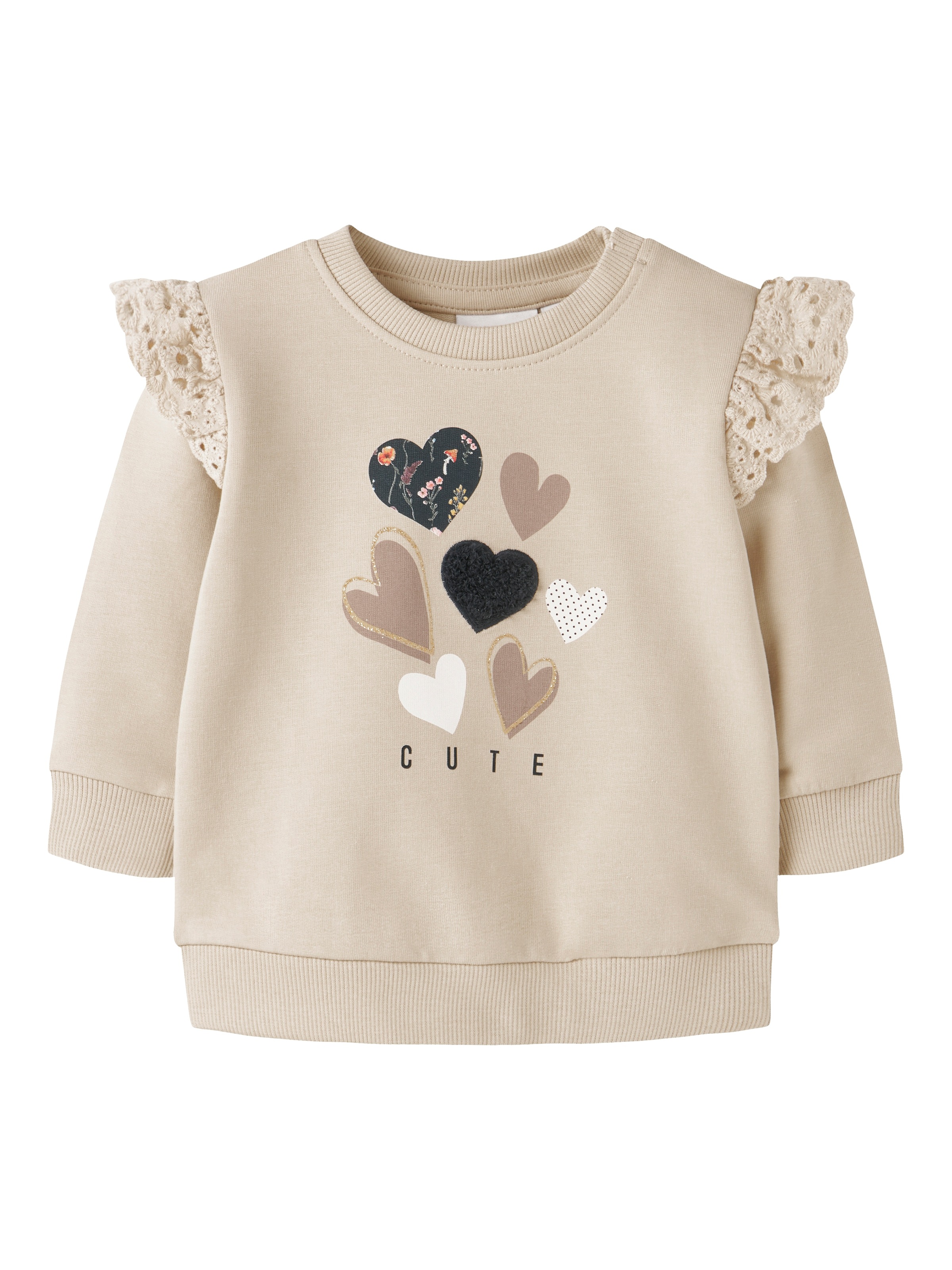 Name It Sweatshirt »NBFLUISA LS SWEAT UNB«