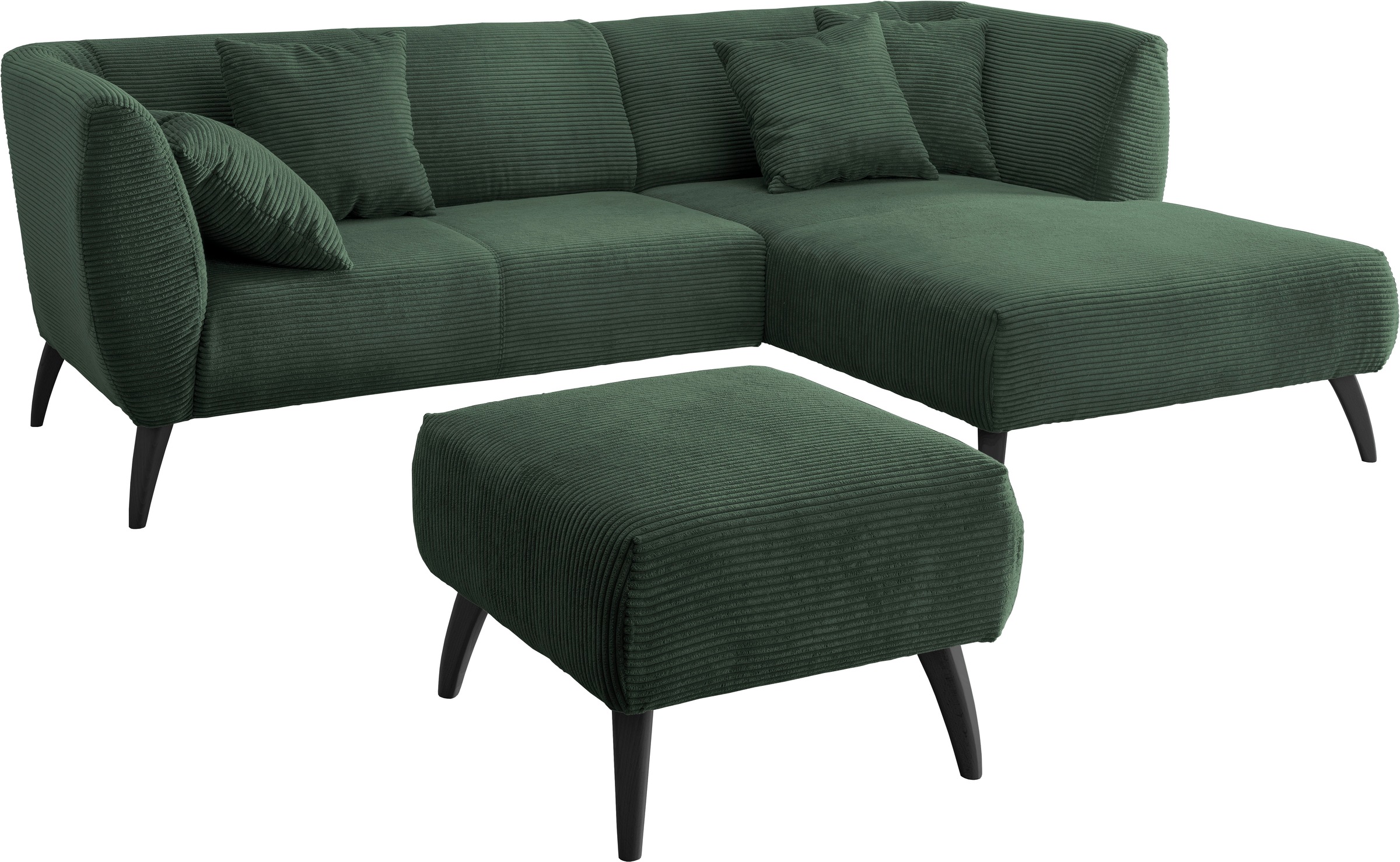 Home affaire Ecksofa »Colori Polstermöbel mit zeitlos eleganter Rückenführu günstig online kaufen