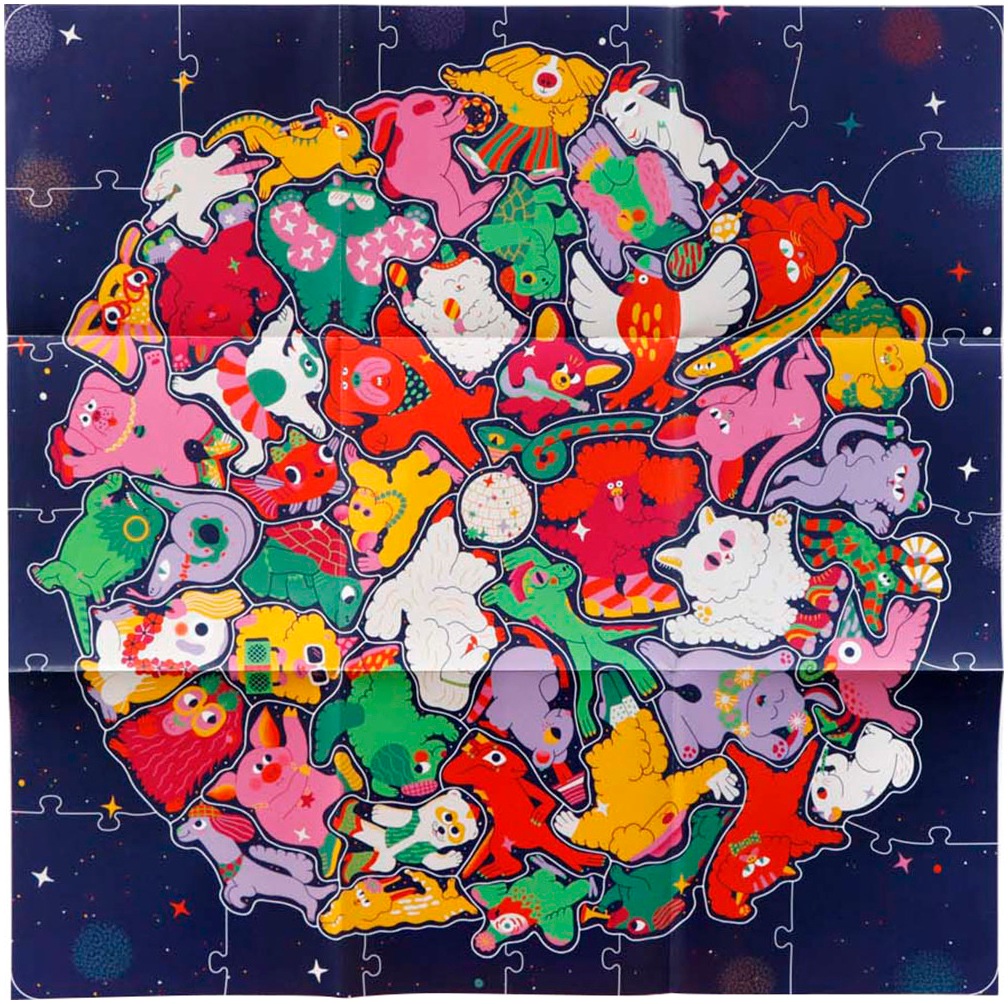 Laurence King Puzzle »Haustier-Party«