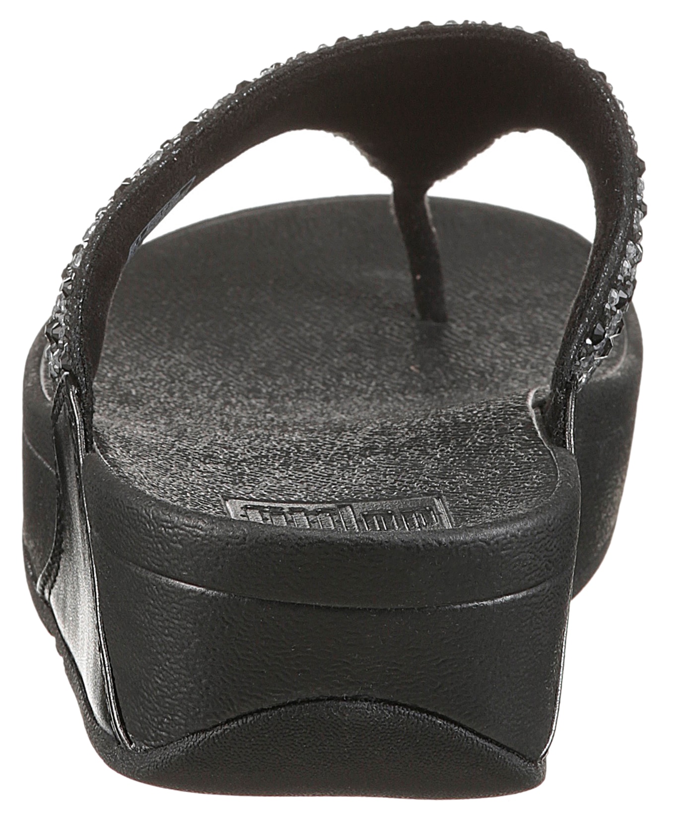 Fitflop Zehentrenner »LULU CRYSTAL«, Sandale, Pantolette mit Schmucksteine