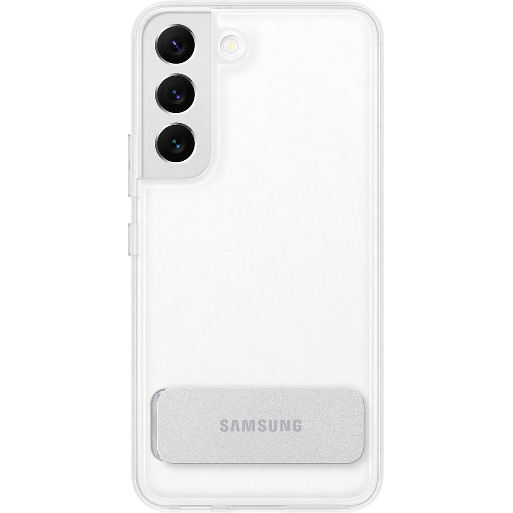 Samsung Handyhülle »EF-JS901 Clear Standing Cover für Galaxy S22«, Galaxy S22