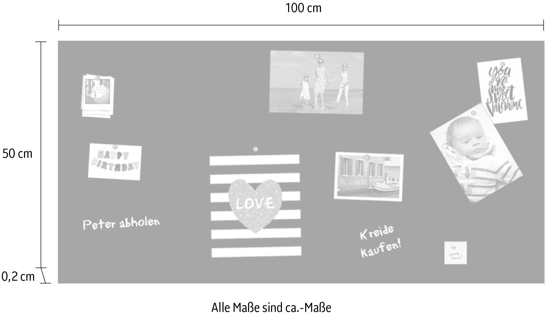 queence Tafelfolie »Magnetisches Memo-Board«, magnetische Tafelfolie, Tafel, selbstklebend