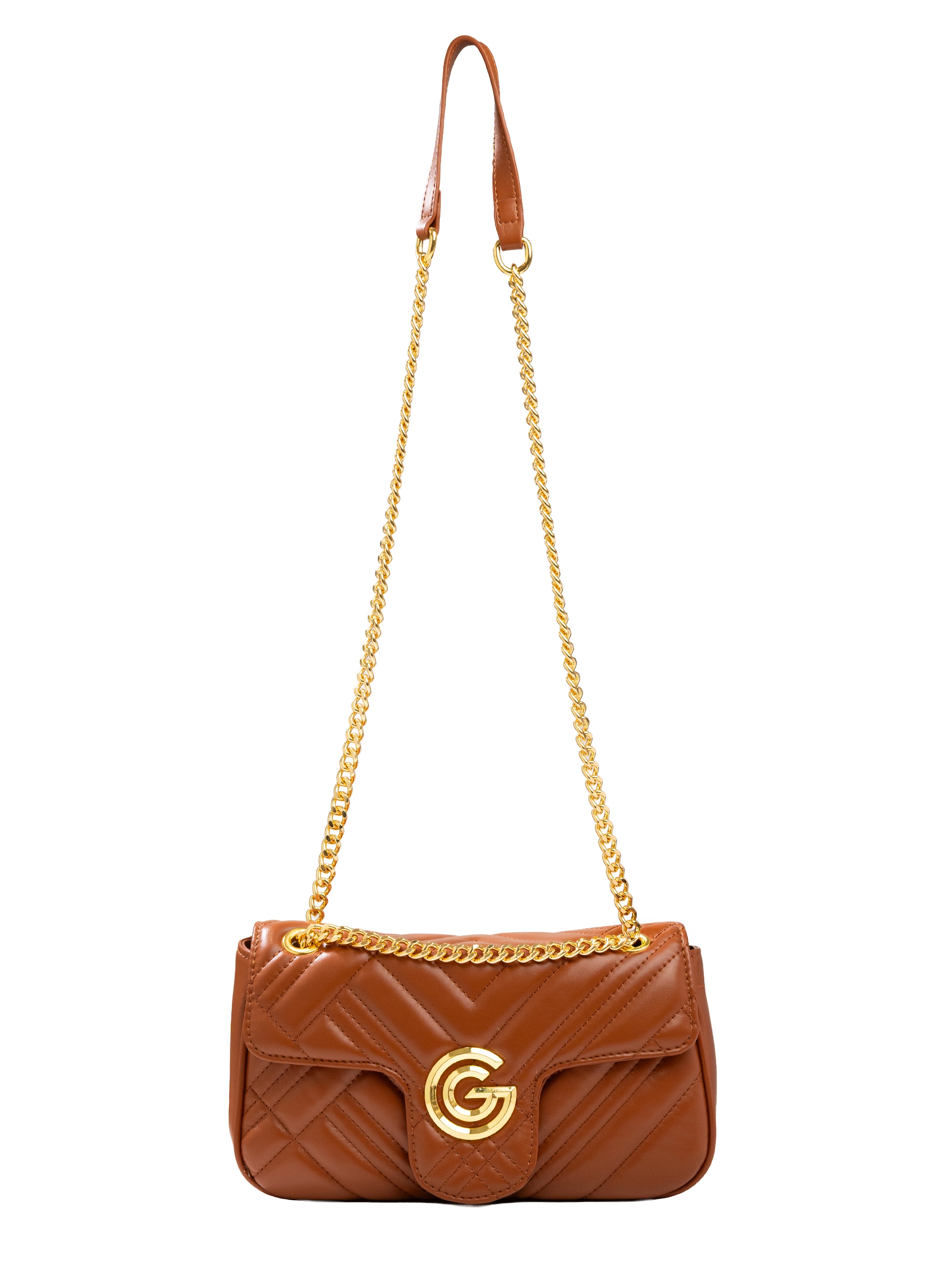 Gabriella GUCCI Umhängetasche »CINDY« Damen Umhängetasche, Handtasche, Tragetasche mit Logoverzierung