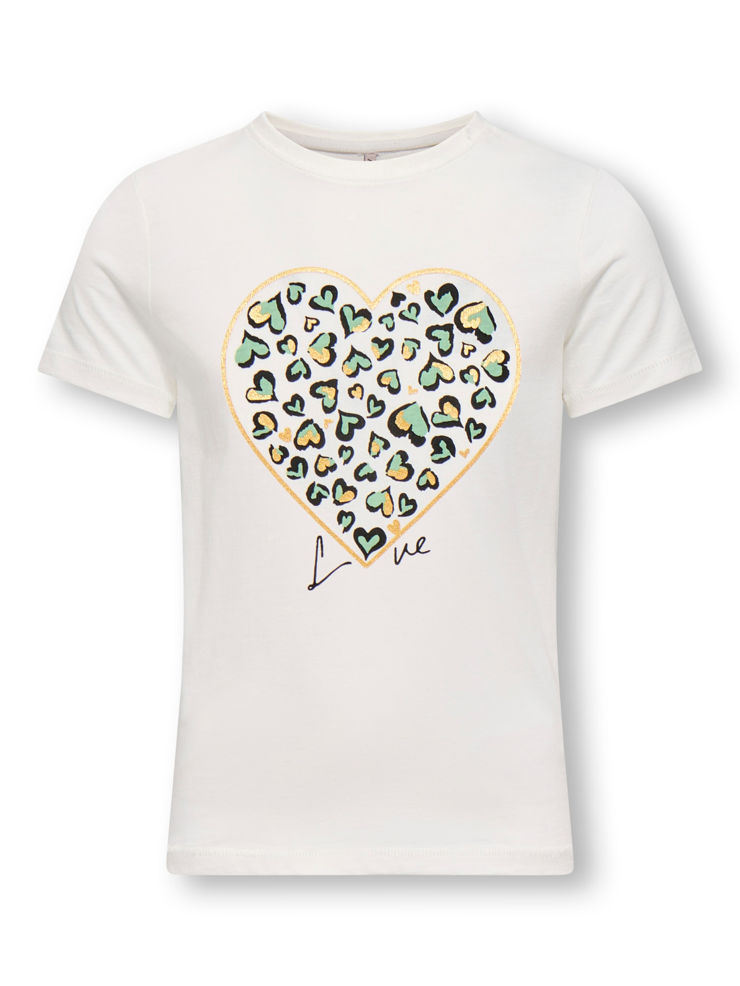 KIDS ONLY T-Shirt »KOGLANY-NINA LIFE LOVE S/S TOP FR JRS« mit unterschiedlichen Motiven - je nach Bodyfarbe
