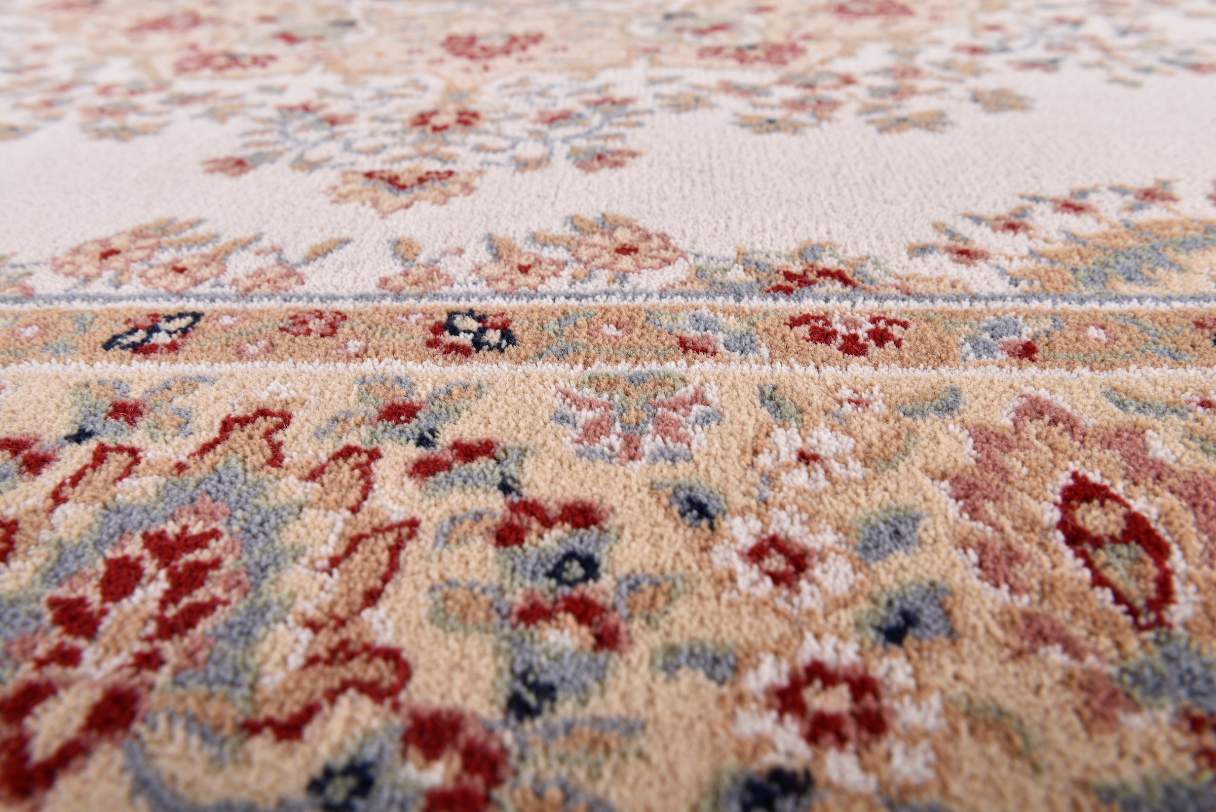 THEKO Wollteppich »Dolna - 809«, rechteckig, 10 mm Höhe, Kurzflor, reine Wolle, Orient-Optik