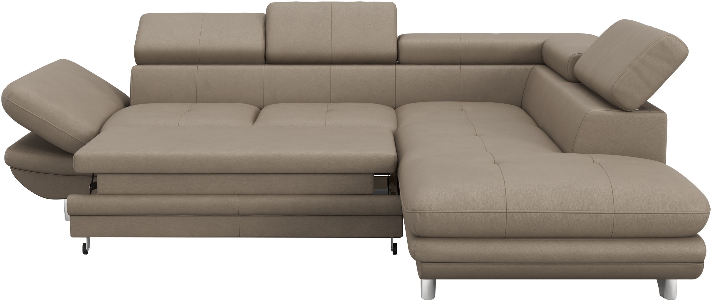 COTTA Ecksofa »Enterprise L-Form«, mit Arm- & Kopfteilverstellung, wahlweis günstig online kaufen