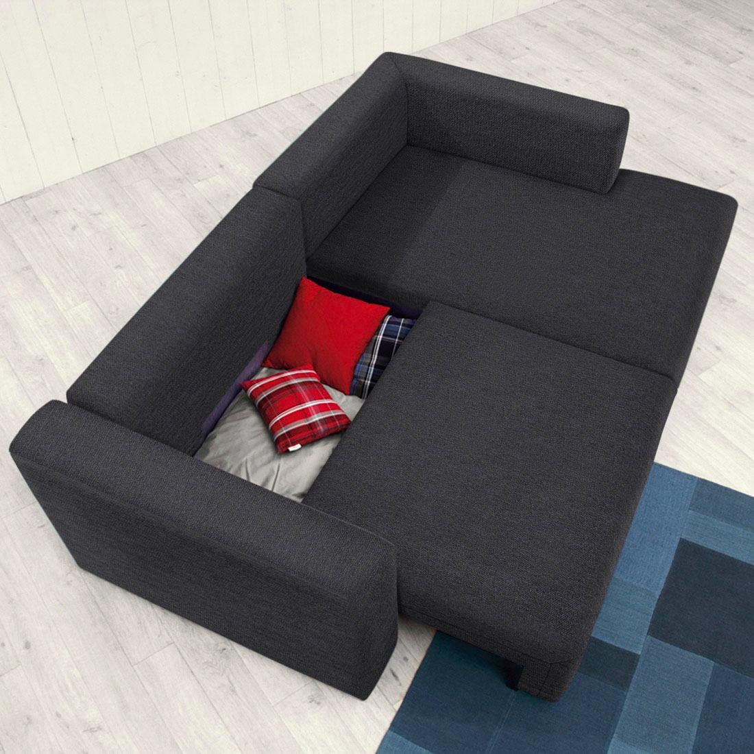 TOM TAILOR HOME Ecksofa »HEAVEN STYLE S«, aus der COLORS COLLECTION, wahlweise mit Bettfunktion & Bettkasten