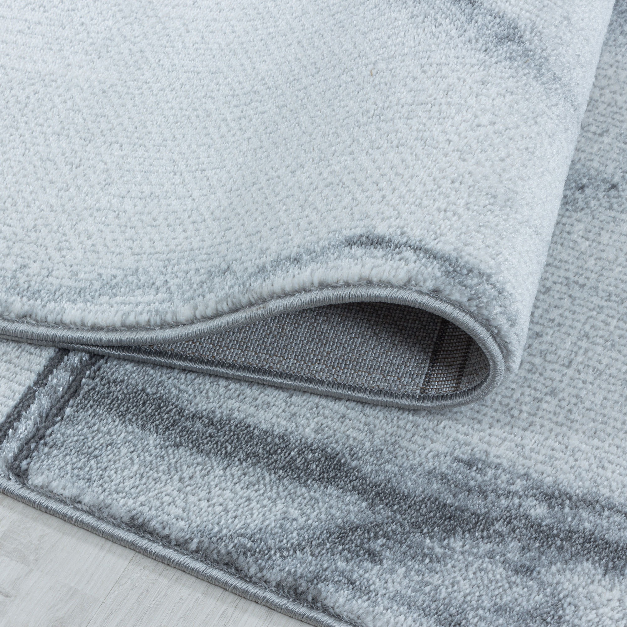 Ayyildiz Teppiche Teppich »NAXOS 3816«, rechteckig, 12 mm Höhe, Läufer, Marmor Optik, Kurzflor, Wohnzimmer