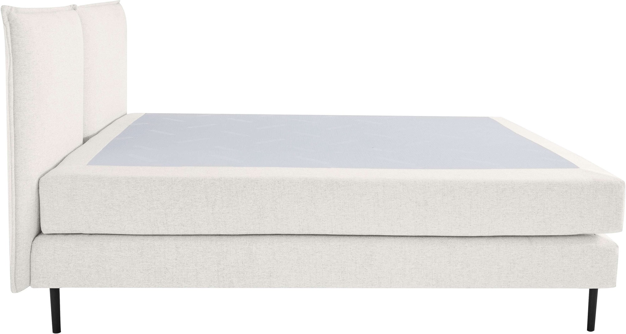 LeGer Home by Lena Gercke Bett »ERIK Boxbett mit Bonnell-/Taschen-Federkernmatratze, Breite 160/180cm« wahlweise Härtegrad der Matratze H2/H3/H4, Polsterbett mit/ohne Topper