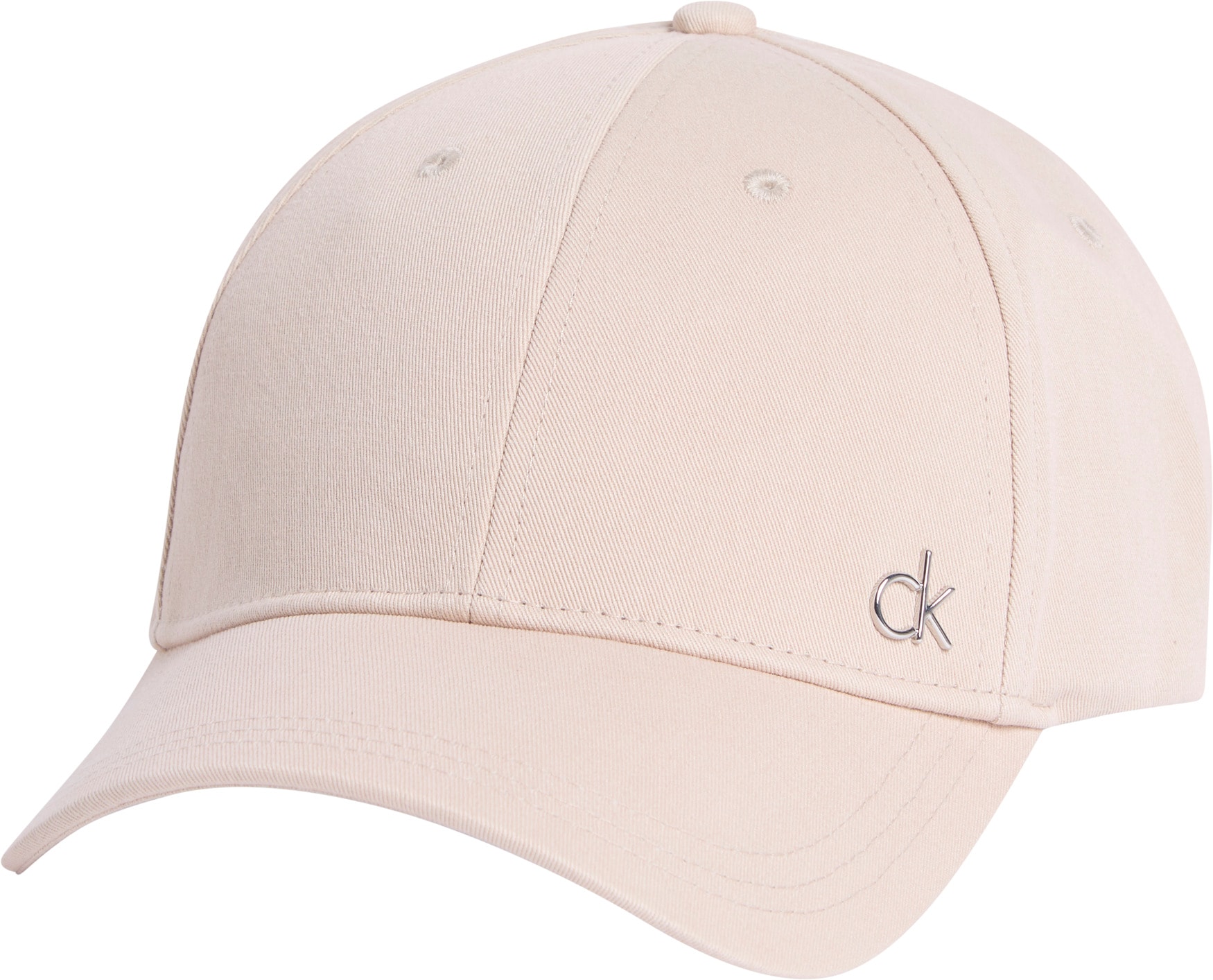 Calvin Klein Baseball Cap »CK METAL COTTON CAP«, Logoprägung am Klemmverschluss