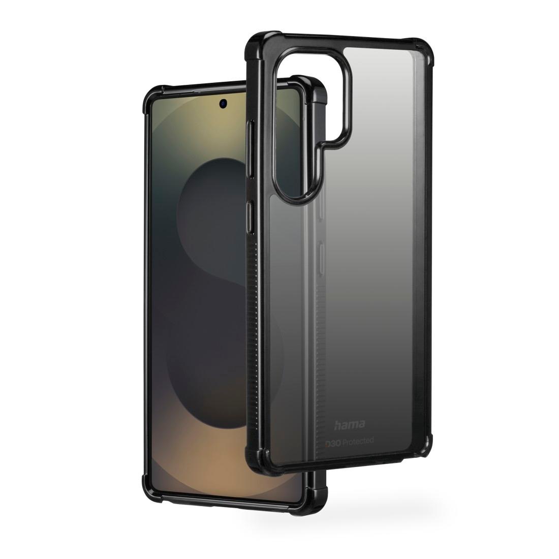 Hama Smartphone-Hülle »Handyhülle "Extreme Protect" für Galaxy S25 Ultra (sturz- u. stoßfest)«, Wireless-Charging