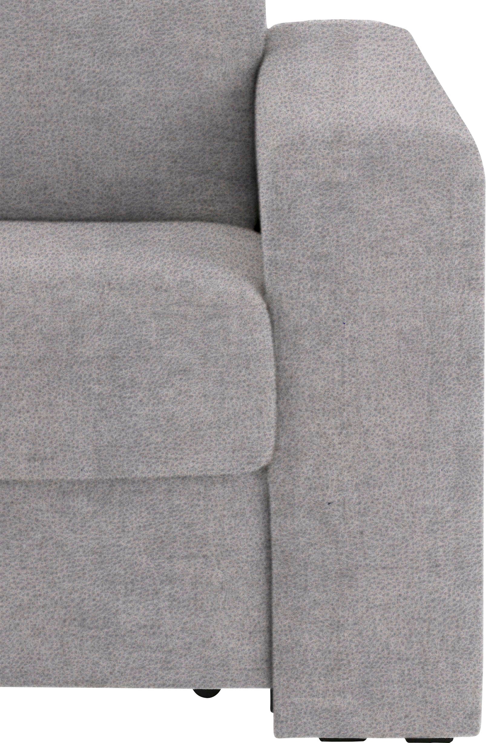 Home affaire Ecksofa »Roma "M" Matratzenhöhe 14 cm, Dauerschlaffunktion, mit Unterfederung,«, Liegemaße ca 143x198 cm, L-Form