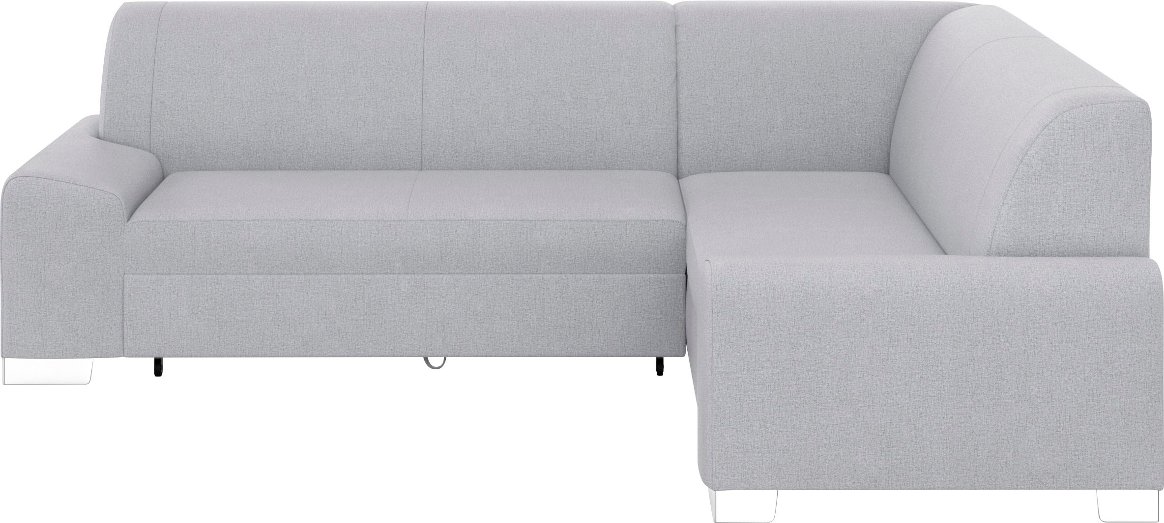 DOMO collection Ecksofa »Anzio in kubischer Formensprache, flache Armlehnen günstig online kaufen