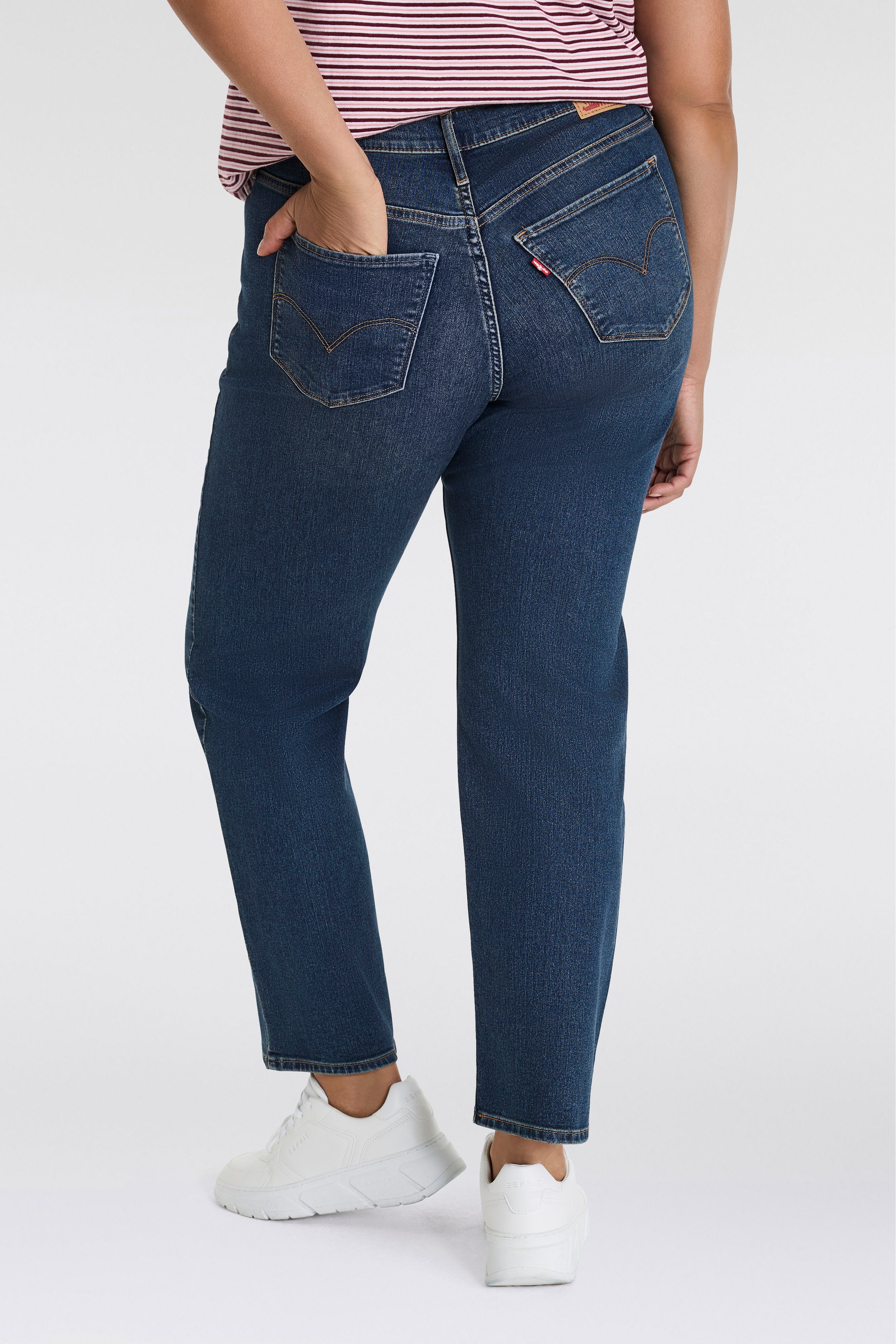 Levi's® Plus Straight-Jeans »314 Shaping Straight«, in Baumwoll-Stretch
