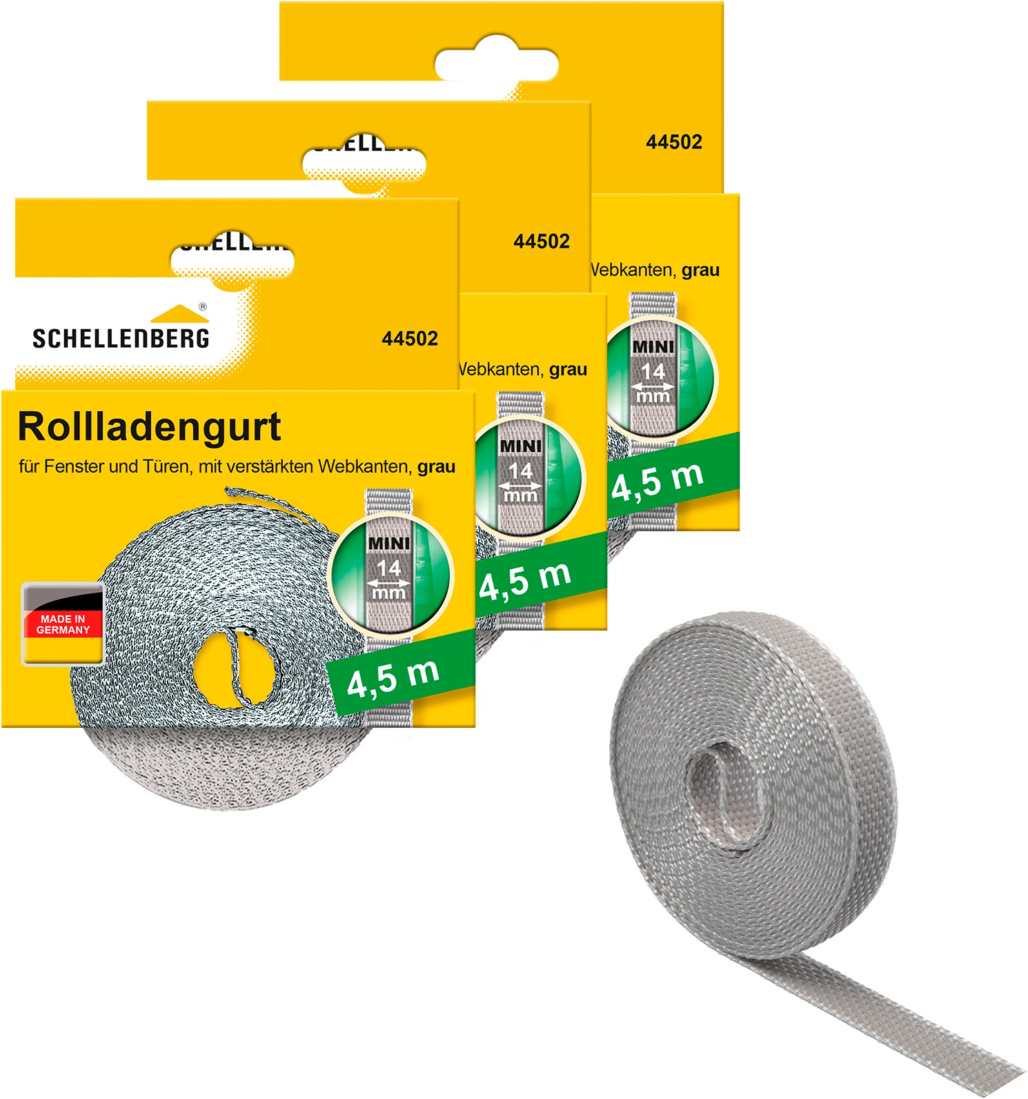 SCHELLENBERG Rollladengurt »Mini 14 mm, 4,5 m, zur Bedienung eines Rolllade günstig online kaufen
