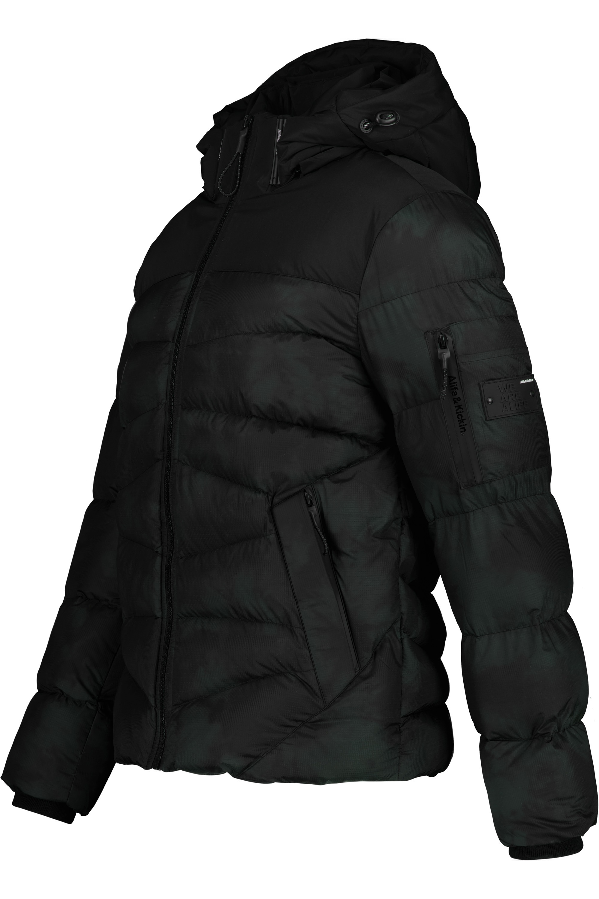 Alife & Kickin Winterjacke »Herren HenryAK B«, mit Kapuze, Warm kurze Jacke, gefüttert mit abnehmbarer Kapuze