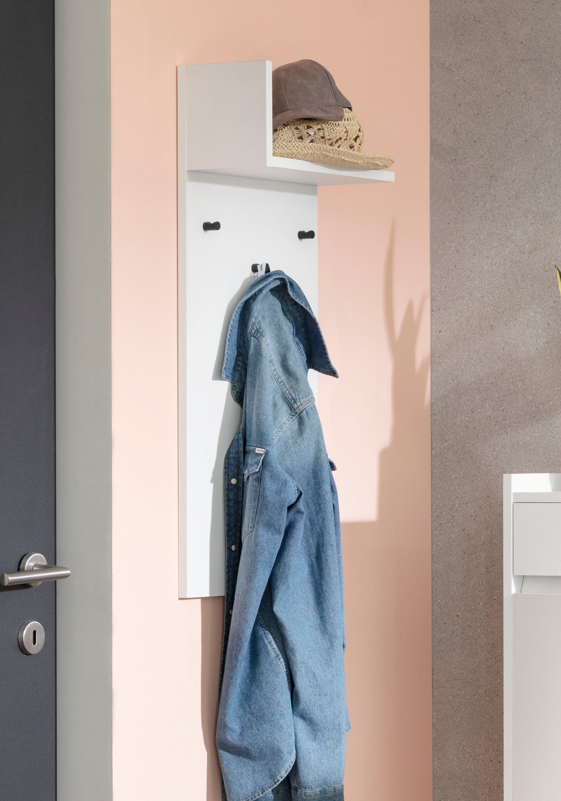INOSIGN Garderobenpaneel »Kosmo«, Mit Hutablage, Breite 35 cm günstig online kaufen