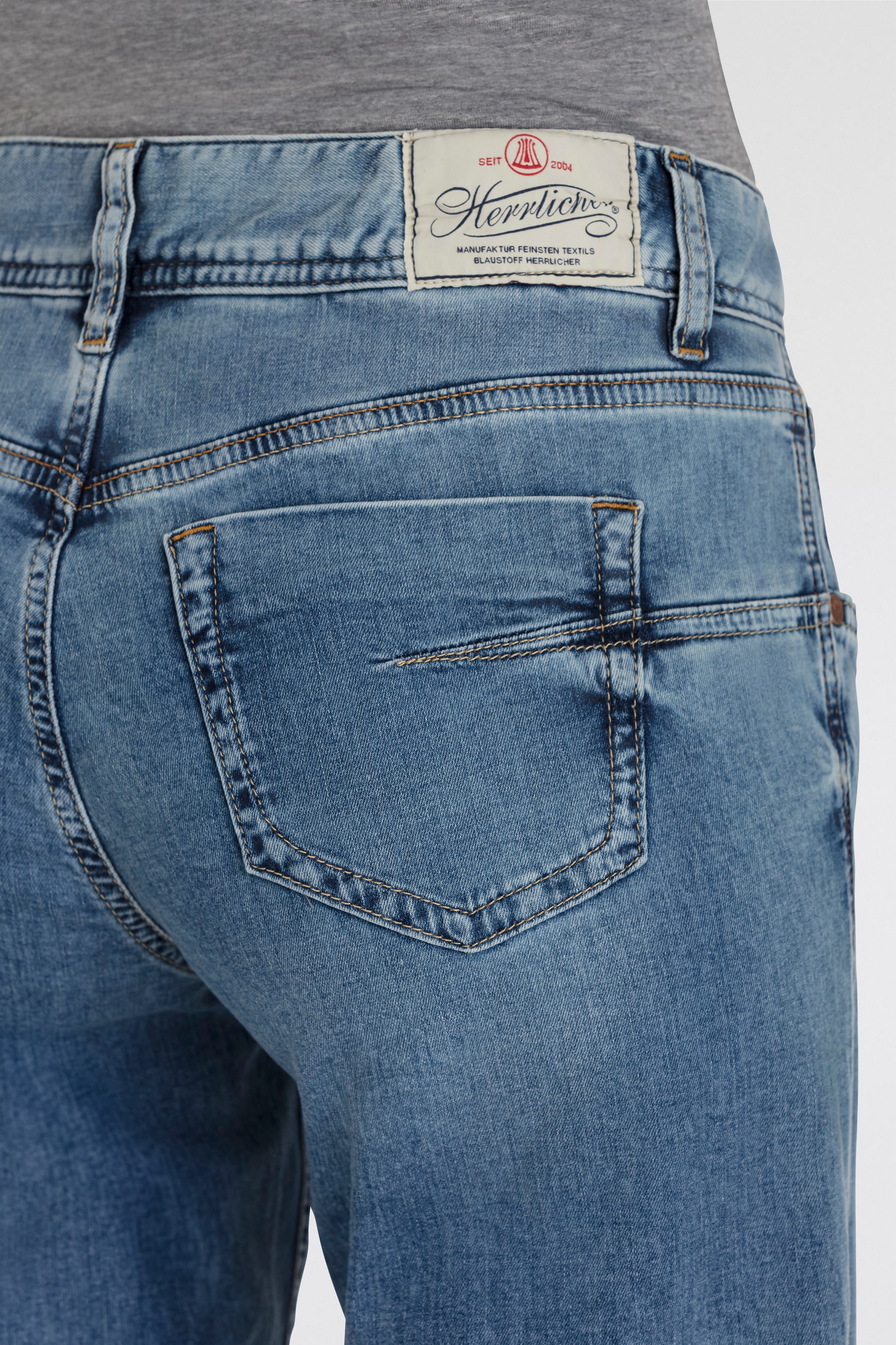 Herrlicher 5-Pocket-Jeans »Edna Denim Light«, im Flared Fit
