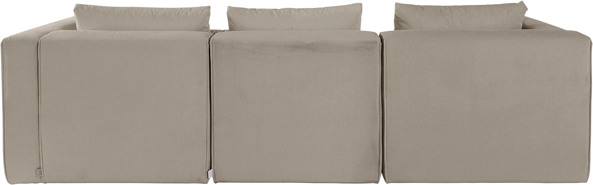 Guido Maria Kretschmer Home&Living Ecksofa »Comfine L-Form«, zusammengesetzt aus Modulen, 3 Bezugsqualitäten und viele Farben