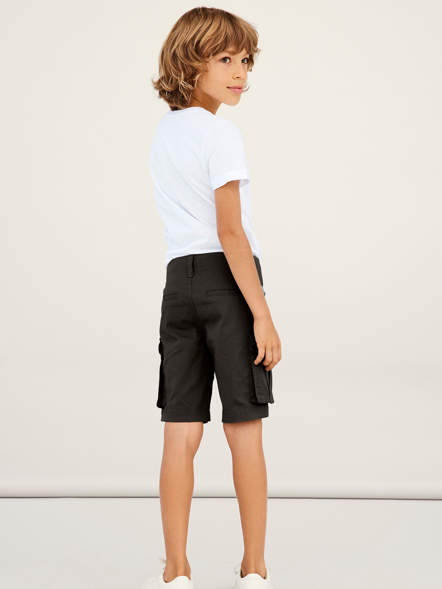 Name It Cargobermudas »NKMRYAN REG TWI L SHORTS 6776-BA NOOS«  Baumwollmischung, Stretch, Cargotaschen