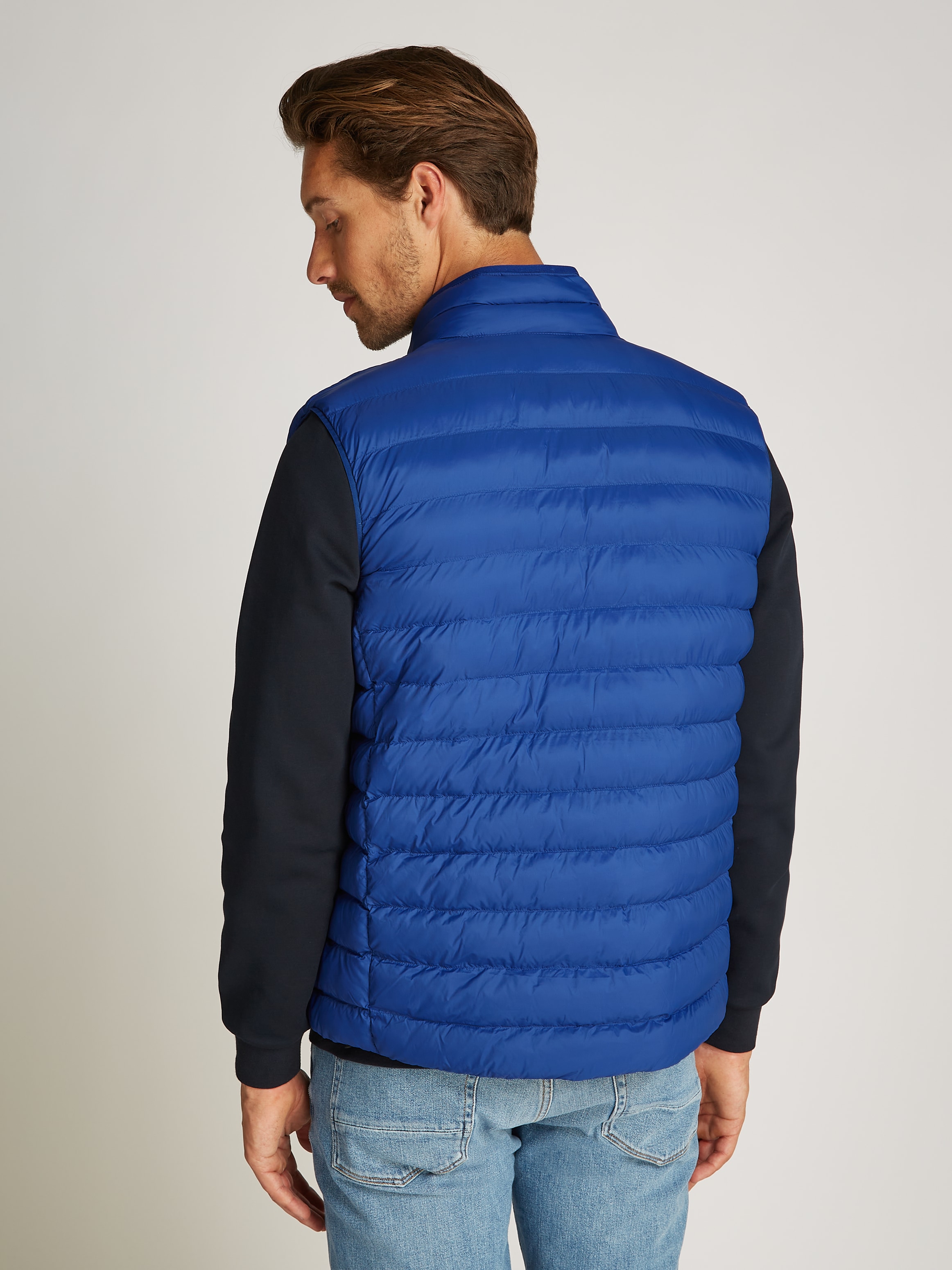 Tommy Hilfiger Steppweste »PACKABLE RECYCLED VEST«, mit Logostickerei