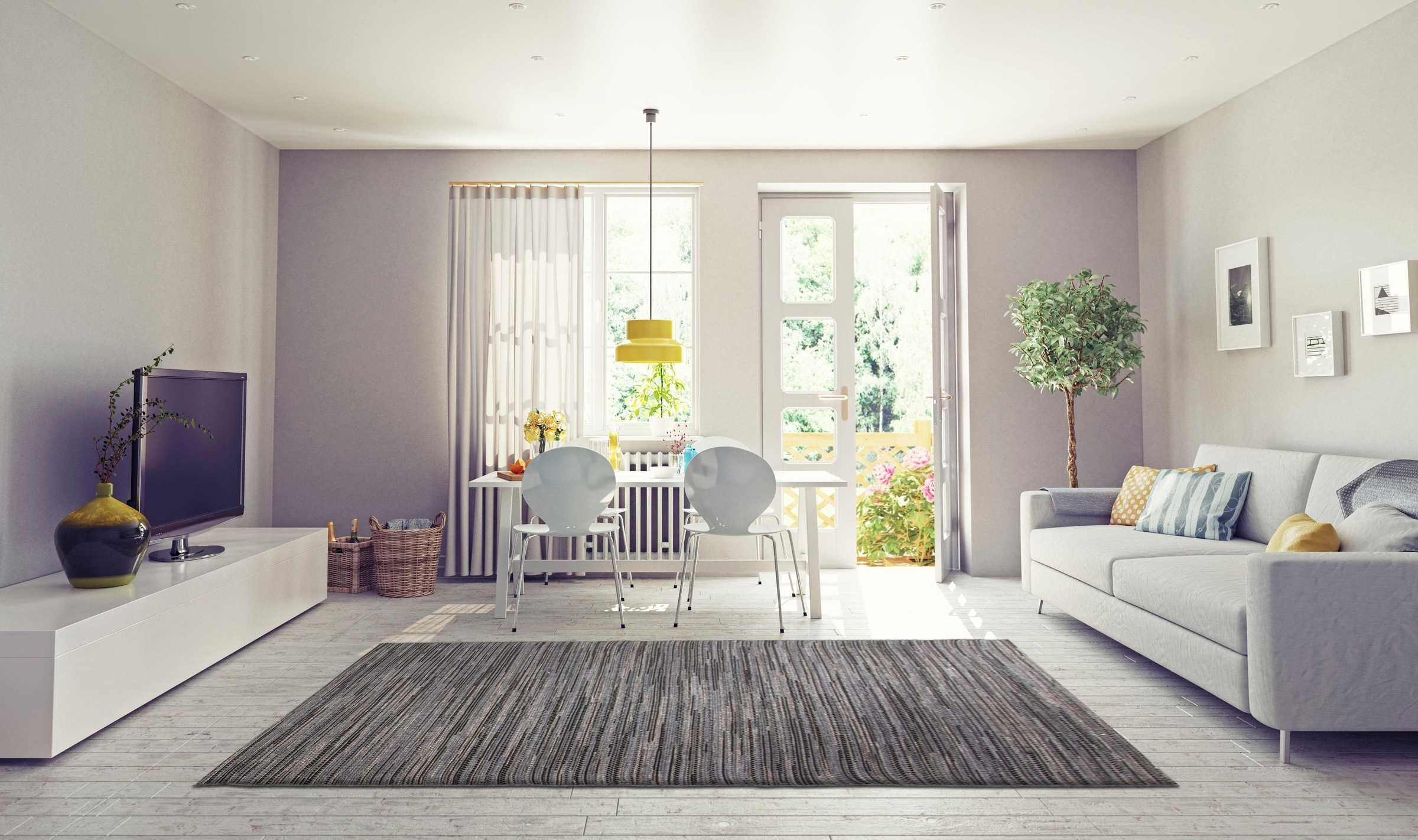 my home Teppich »Sokol«, rechteckig, 7 mm Höhe, Indoor und Outdoor geeignet günstig online kaufen