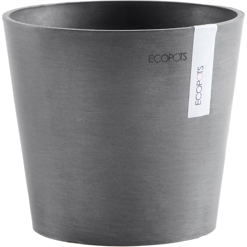 ECOPOTS Blumentopf »AMSTERDAM Mini Grey«