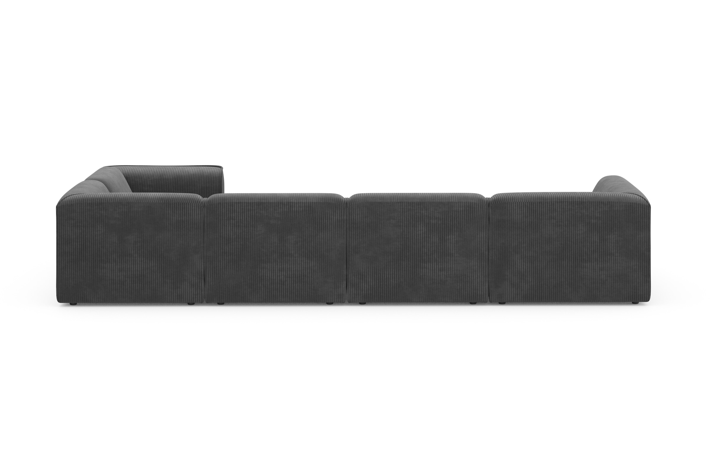 RAUM.ID Wohnlandschaft »Merid U-Form, jederzeit durch Module erweiterbar, B/T/H: 367/206/70 cm«, als Modul oder separat verwendbar, für individuelle Zusammenstellung
