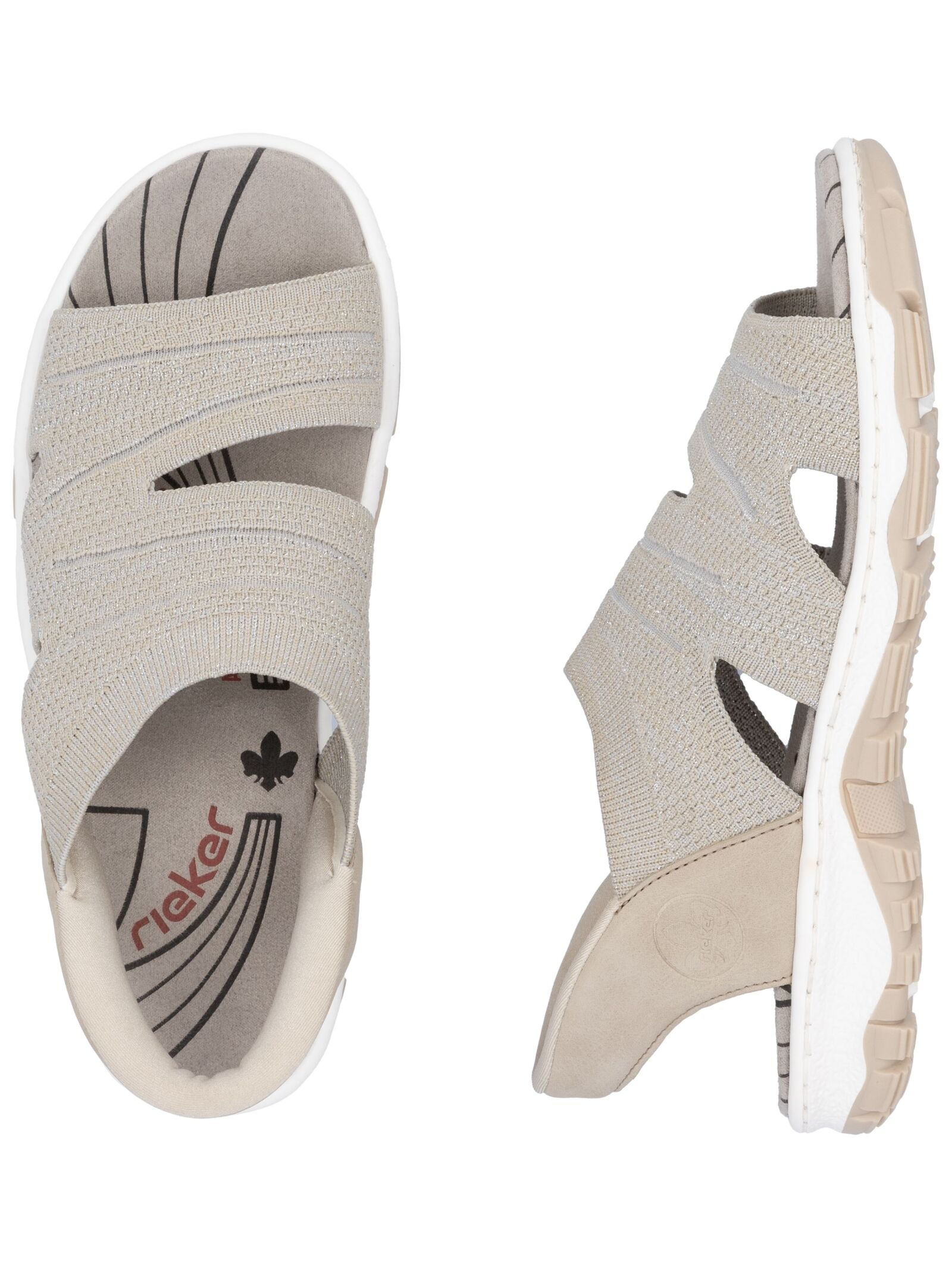 Rieker Riemchensandale »Rieker Sandalen Textil«