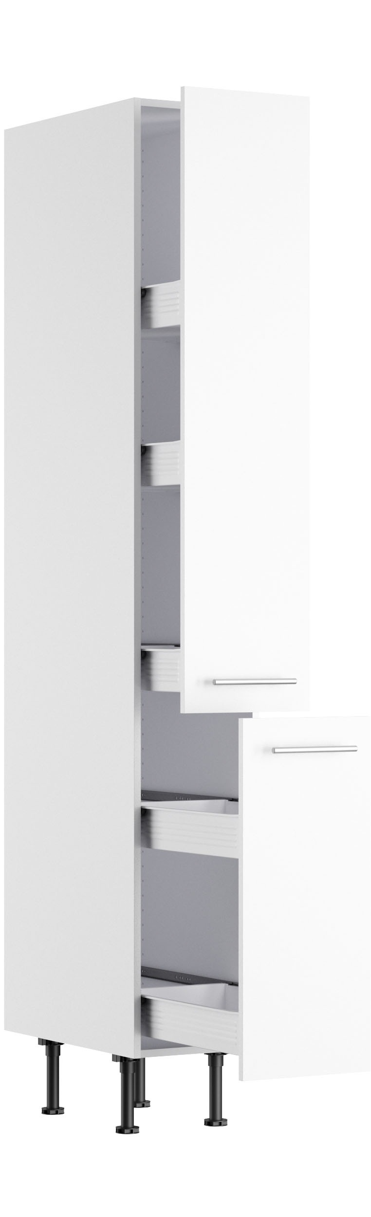 OPTIFIT Apothekerschrank »Bern2«, Breite 30 cm, Höhe 211,8 cm, 2 Auszüge (Höhe 124,4 /70 cm)