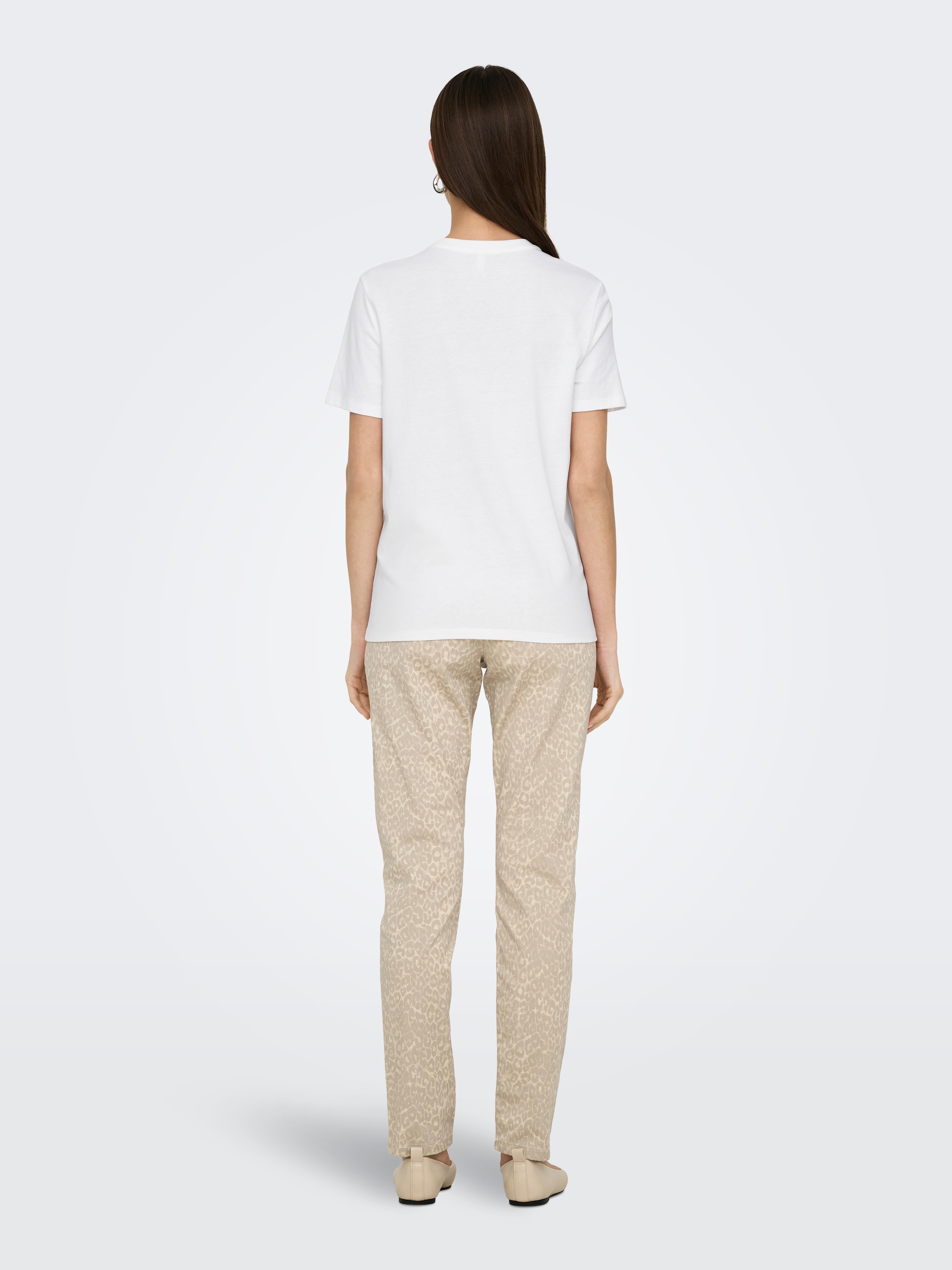 ONLY Kurzarmshirt »ONLPARKER S/S O-NECK BLING TOP BOX JRS«
