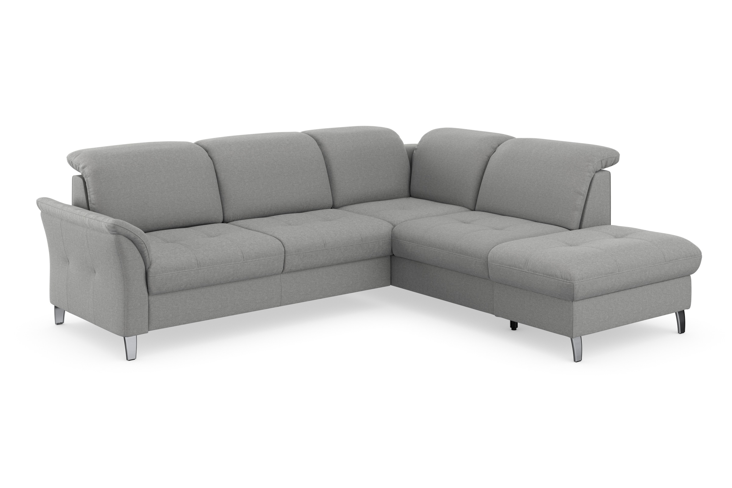 sit&more Ecksofa »Maggiore L-Form«, wahlweise mit Kopfteilverstellung, Bettfunktion und Stauraum