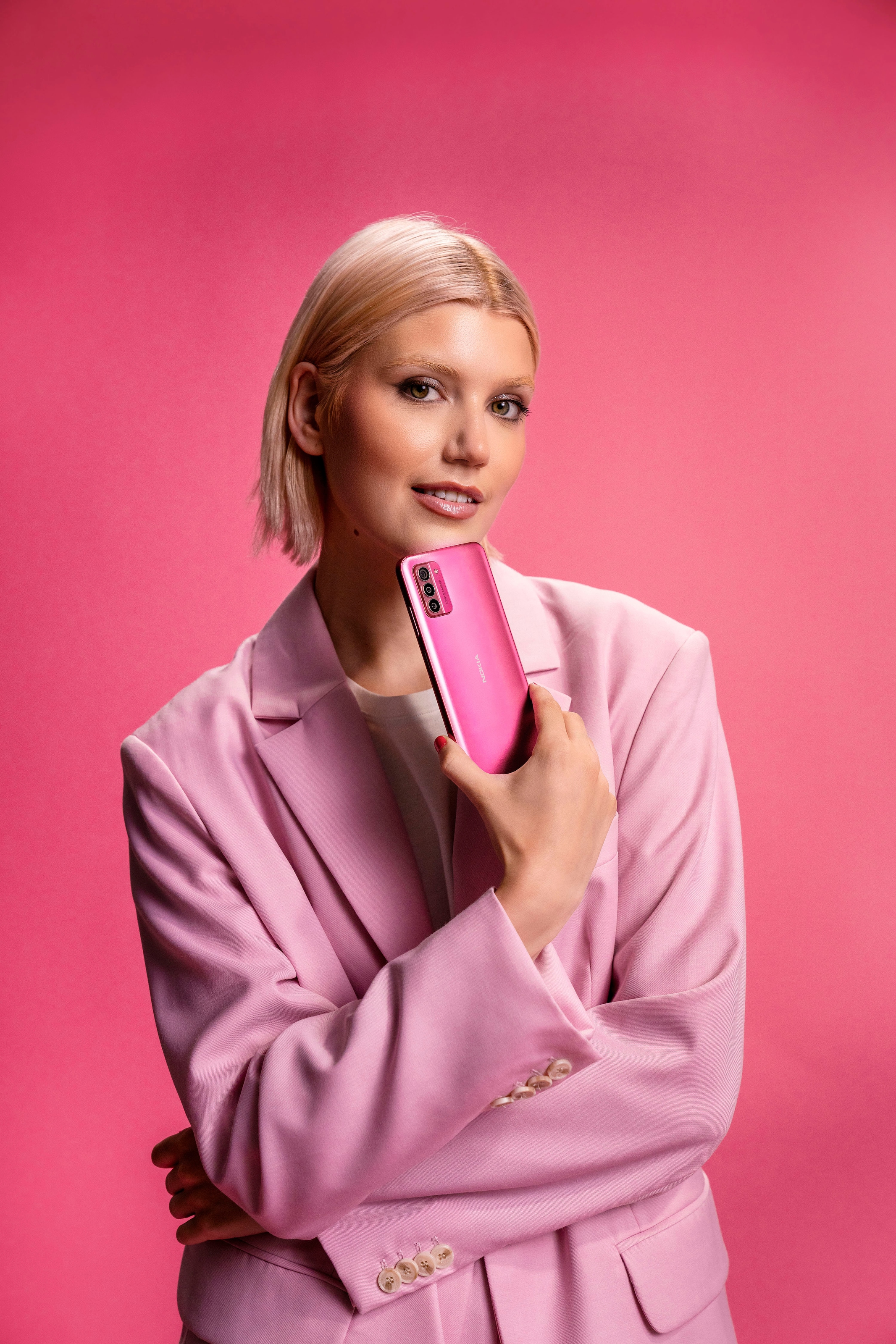 Nokia Smartphone »G42«, pink, 16,9 cm/6,65 Zoll, 128 GB Speicherplatz, 50 MP Kamera