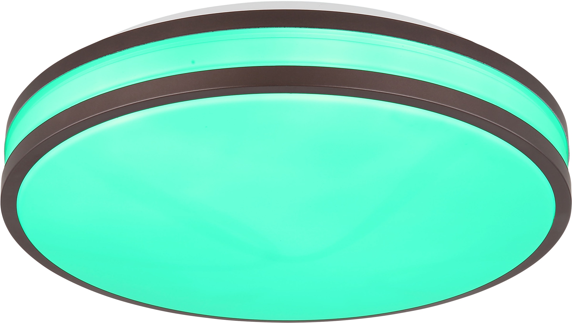 GLOBO LIGHTING LED Deckenleuchte »BETHA« LED-Modul 1 Stk. Deckenlampe/rund/Wohnzimmer/Schlafzimmer/elegant/rot-grün-blau