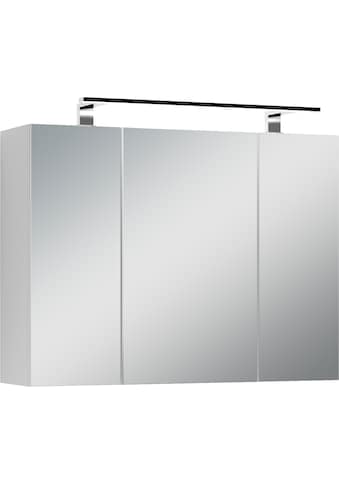 byLIVING Spiegelschrank »Spree«, Breite 80 cm, 3-türig, mit LED Beleuchtung und... kaufen